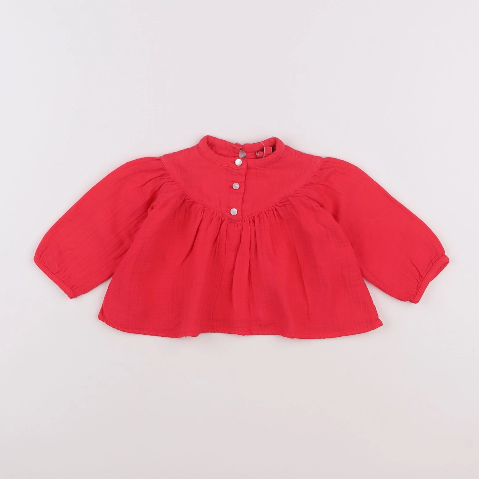 Bonton - blouse rose - 6 mois