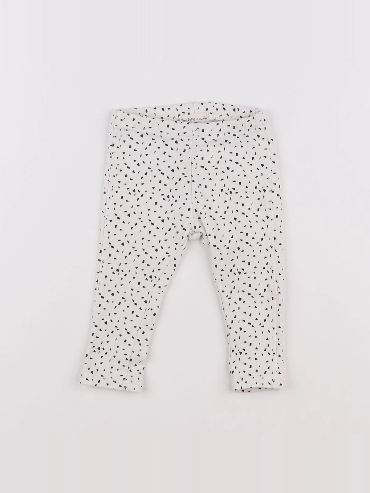 My little cozmo - legging blanc - 1/3 mois