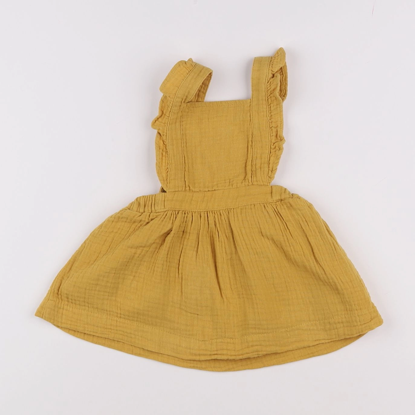 Vertbaudet - robe jaune - 9 mois