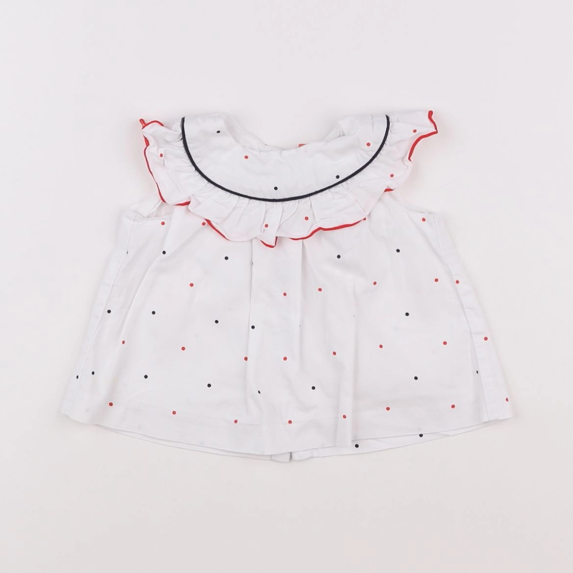 Jacadi - blouse blanc - 6 mois