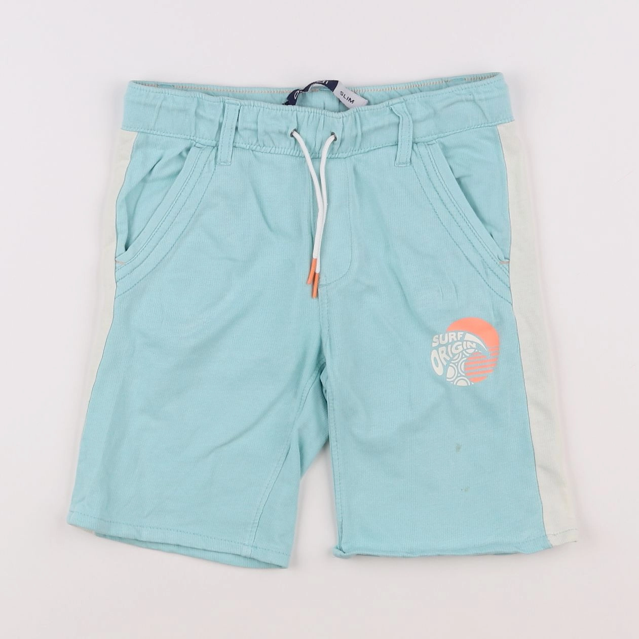 Okaidi - short bleu - 7 ans