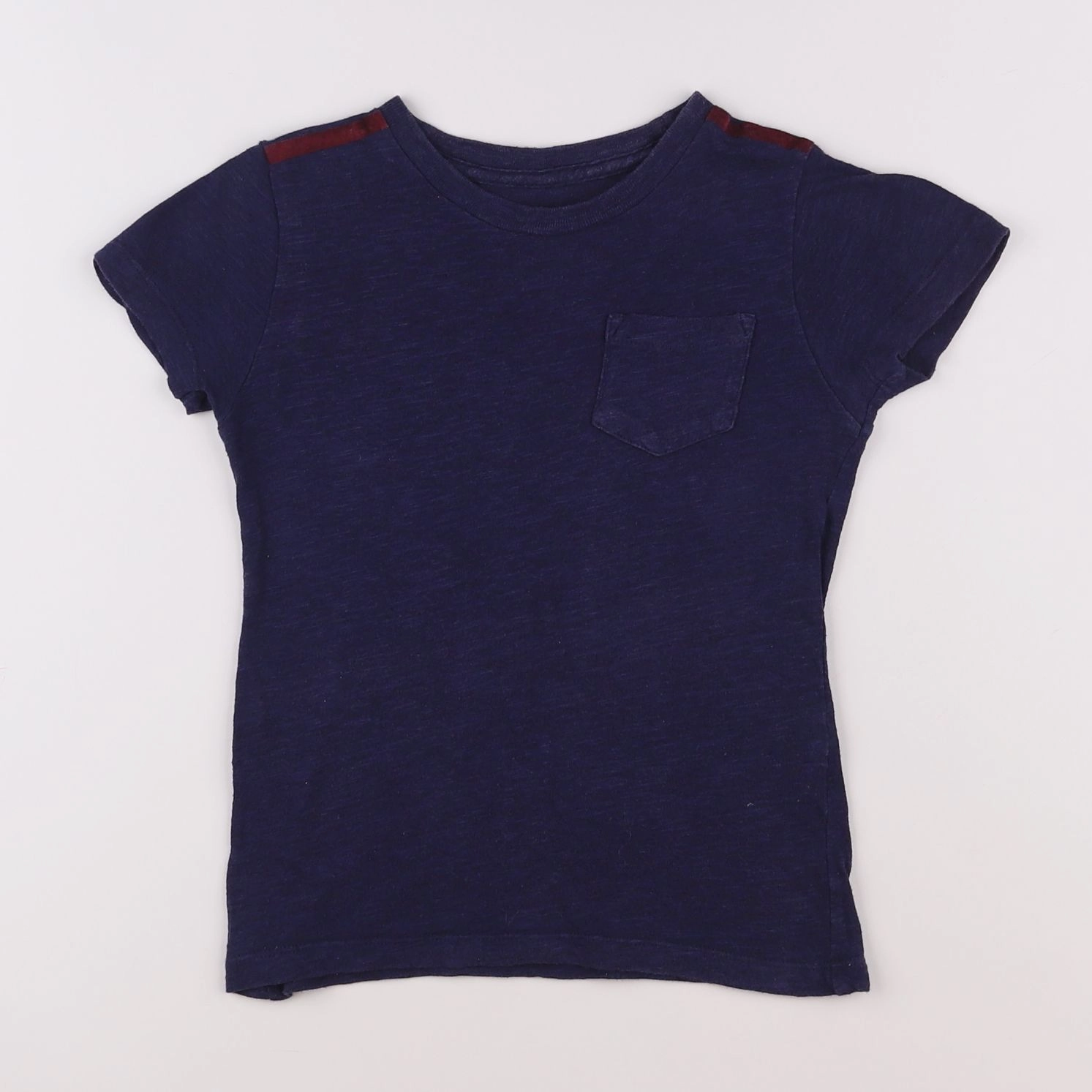 Bellerose - tee-shirt bleu, rouge - 6 ans