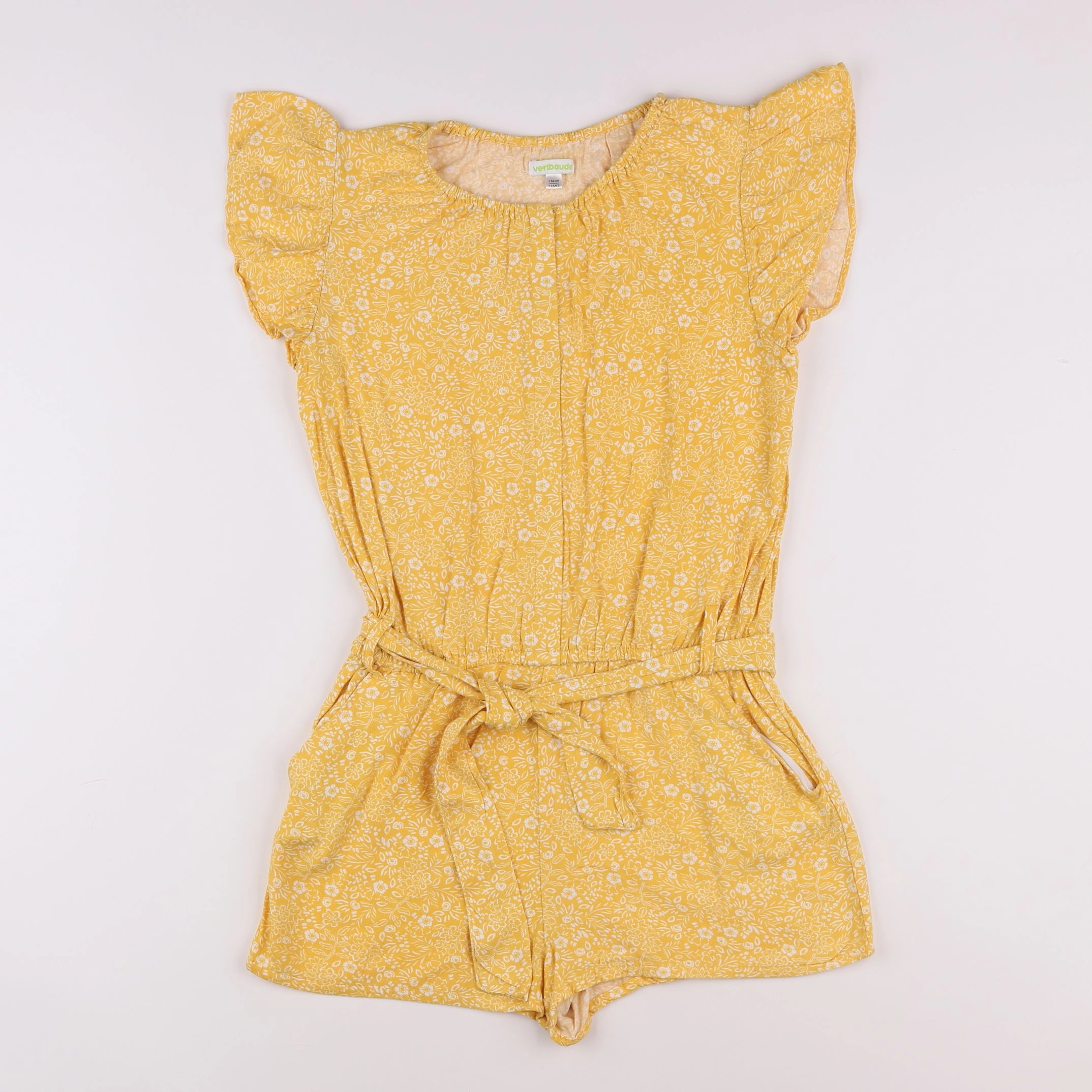 Vertbaudet - combinaison jaune - 12 ans