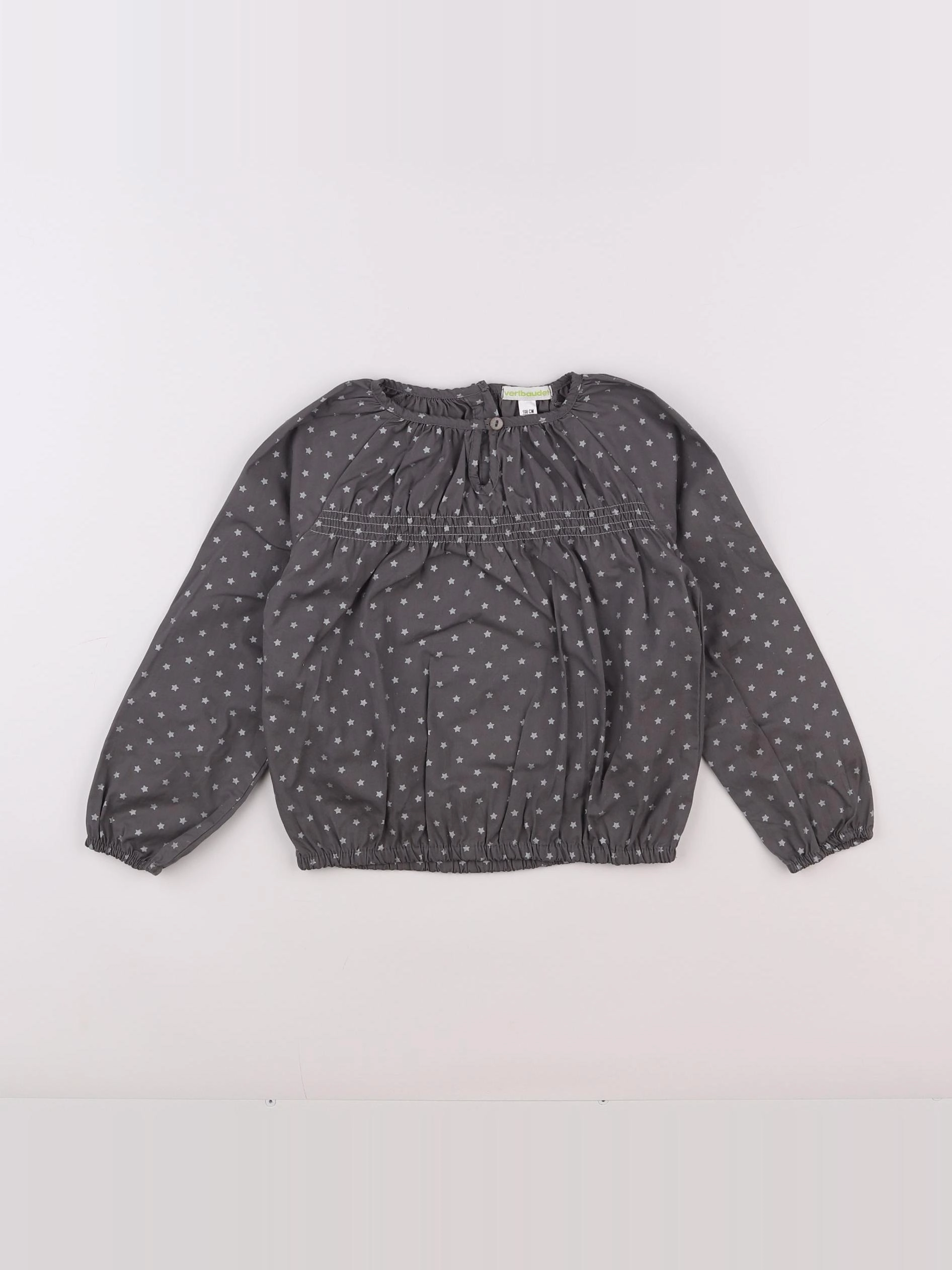 Vertbaudet - blouse gris - 5 ans
