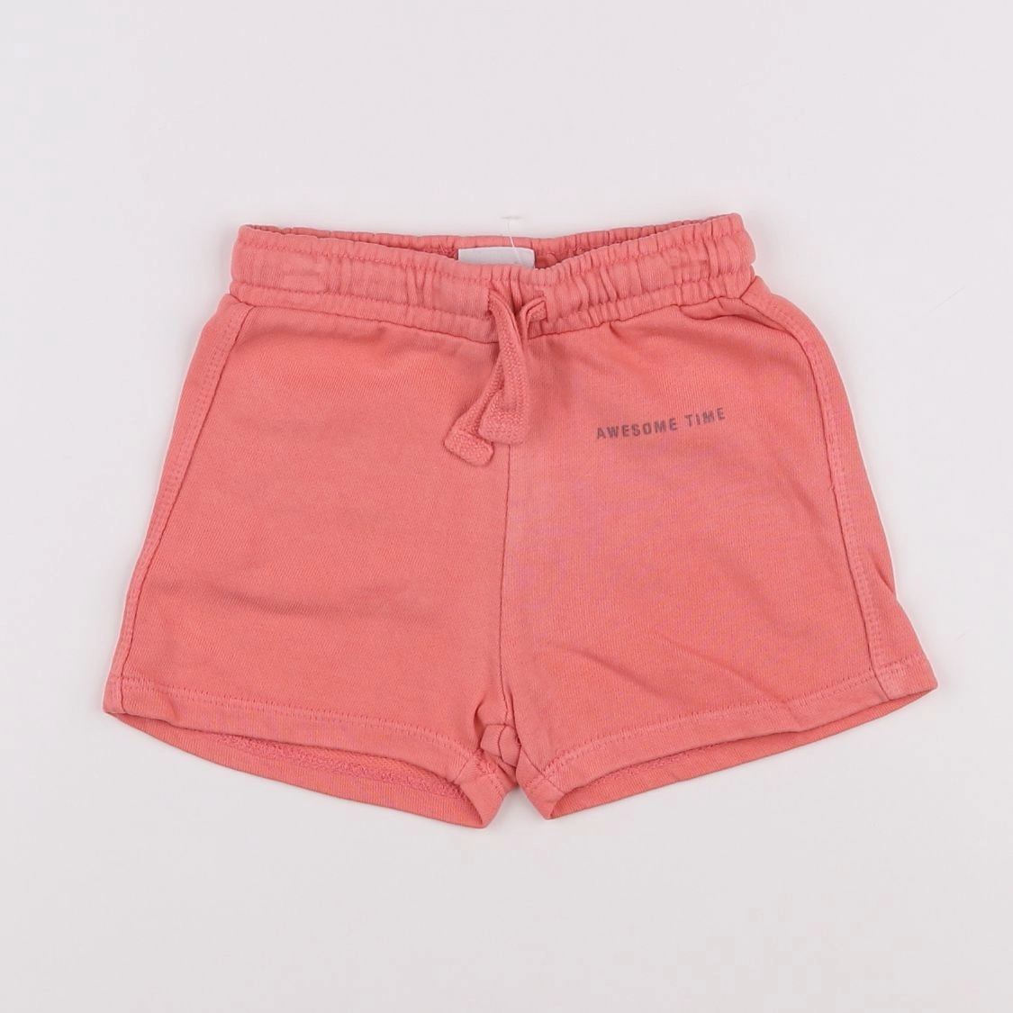 Zara - short rose - 9/12 mois