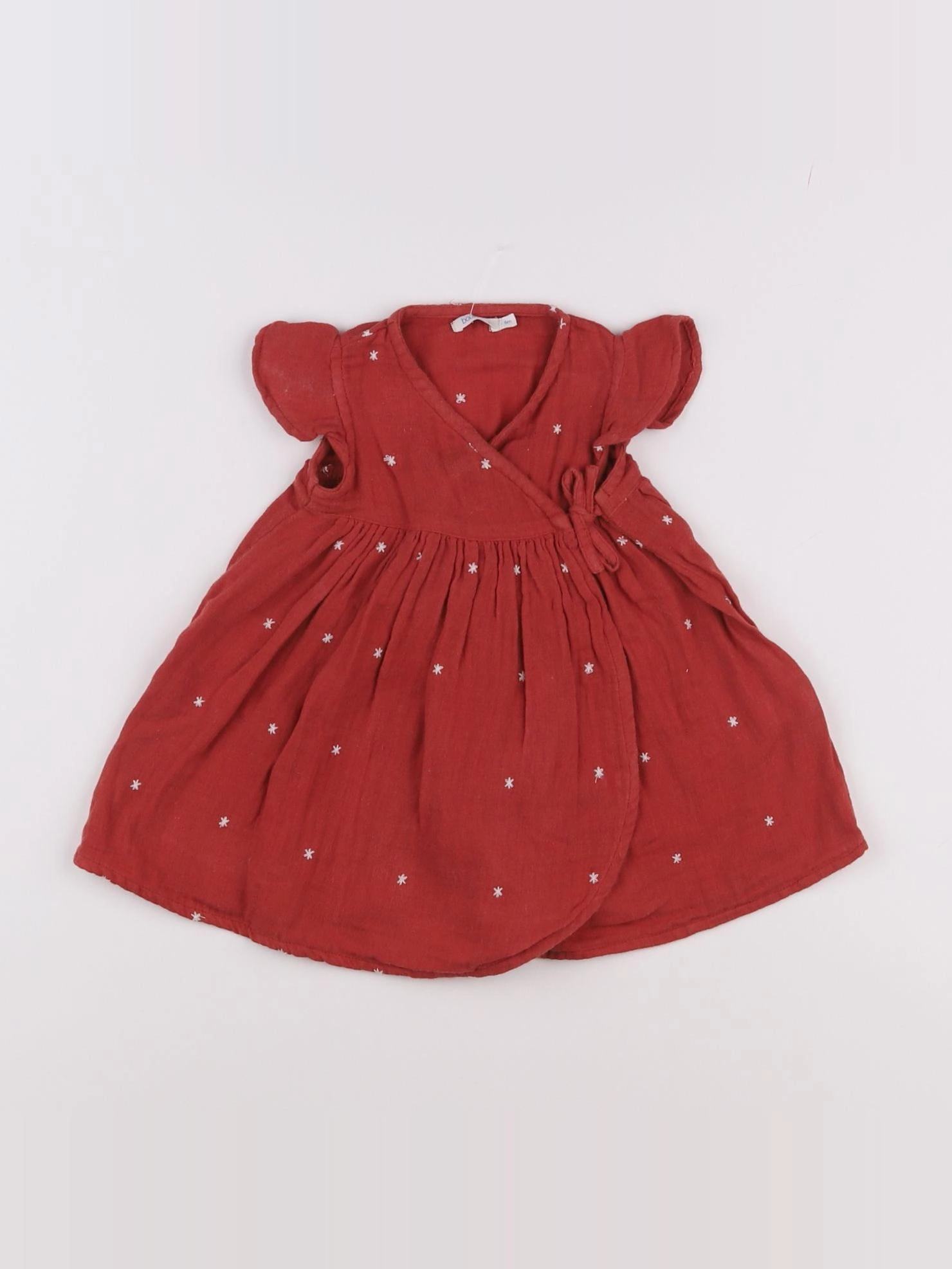 Boutchou - robe rouge - 6 mois