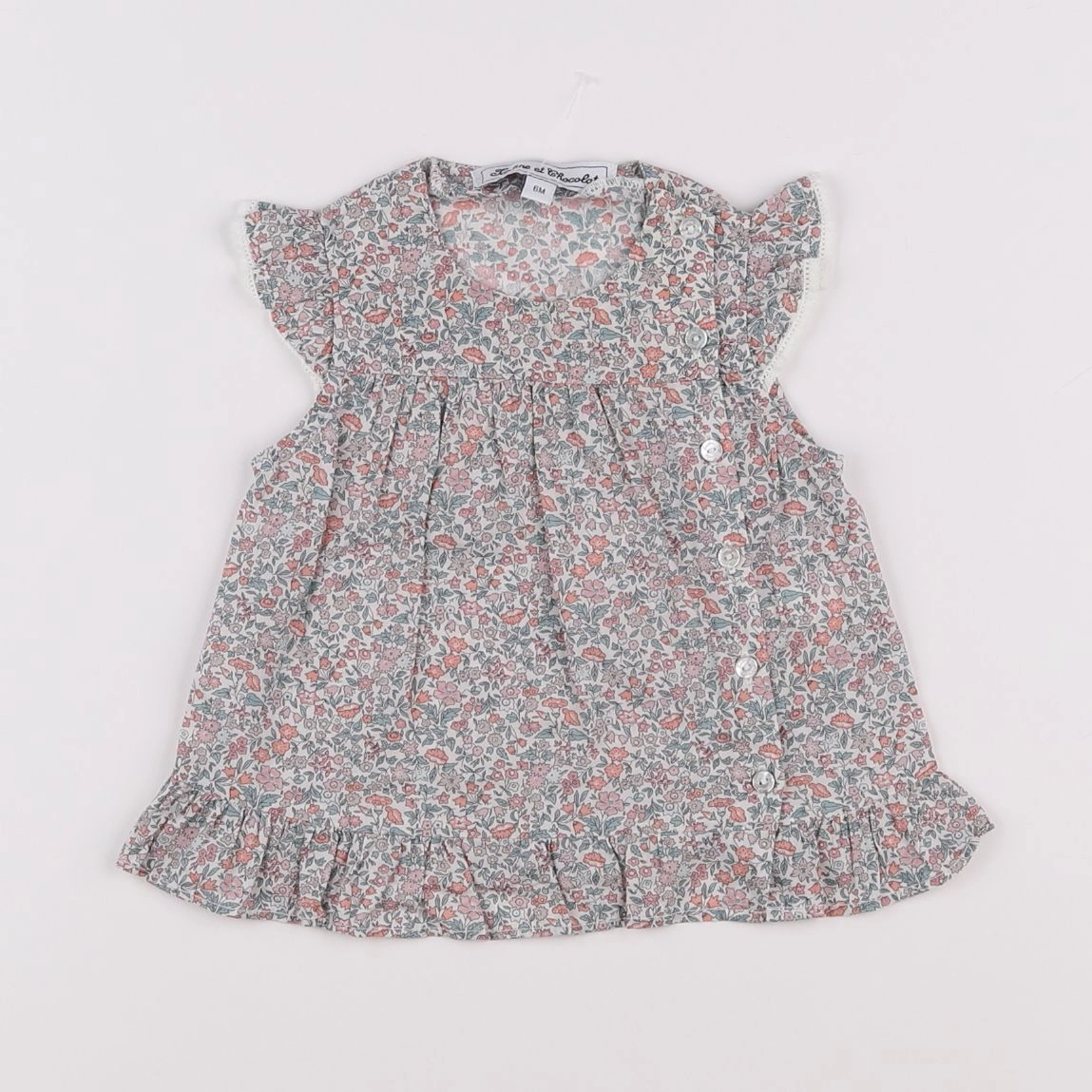 Tartine & Chocolat - robe multicolore - 6 mois