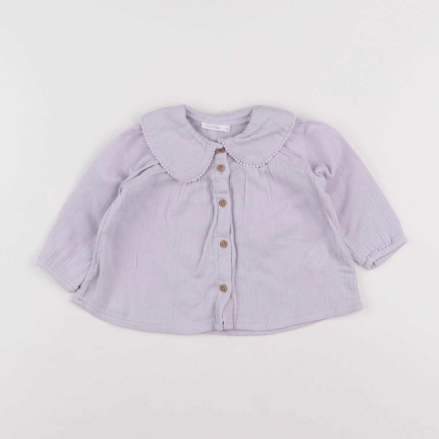 Boutchou - blouse violet - 6 mois