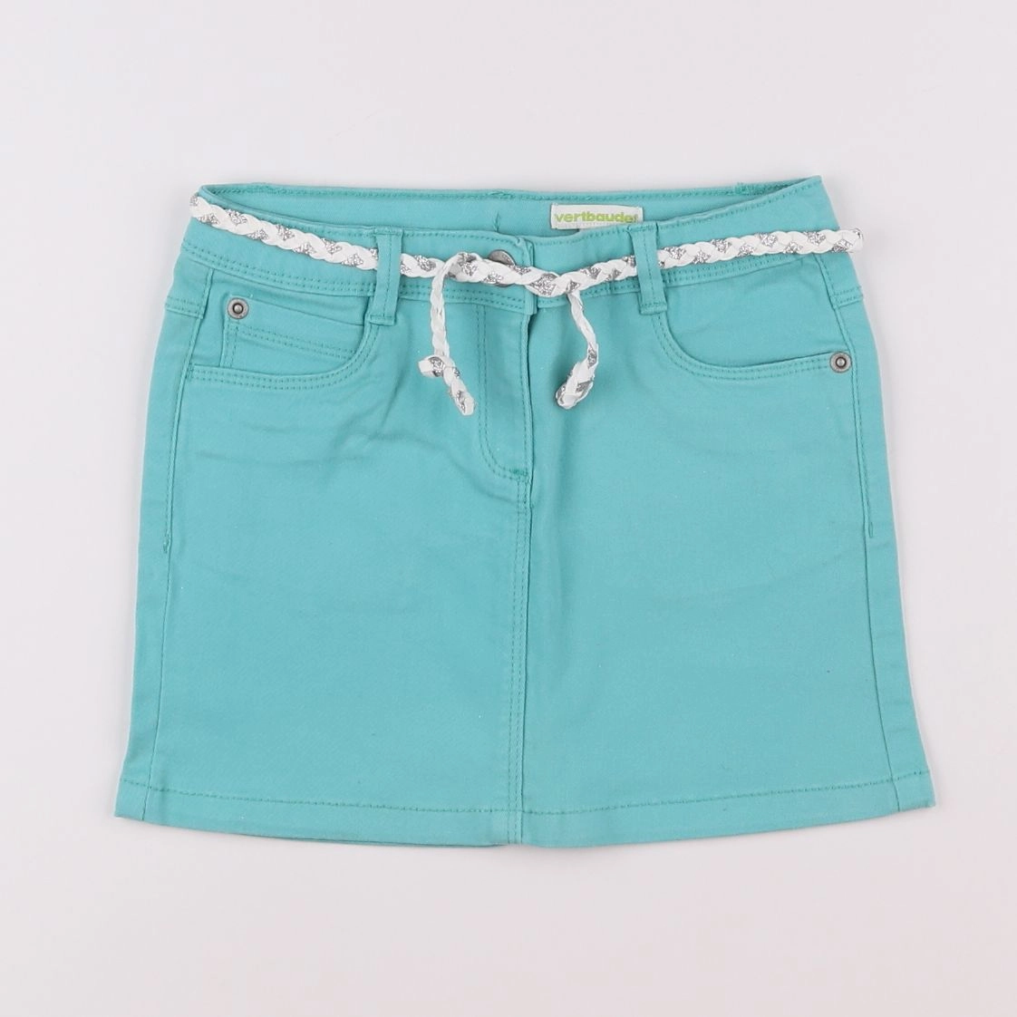 Vertbaudet - jupe vert - 6 ans