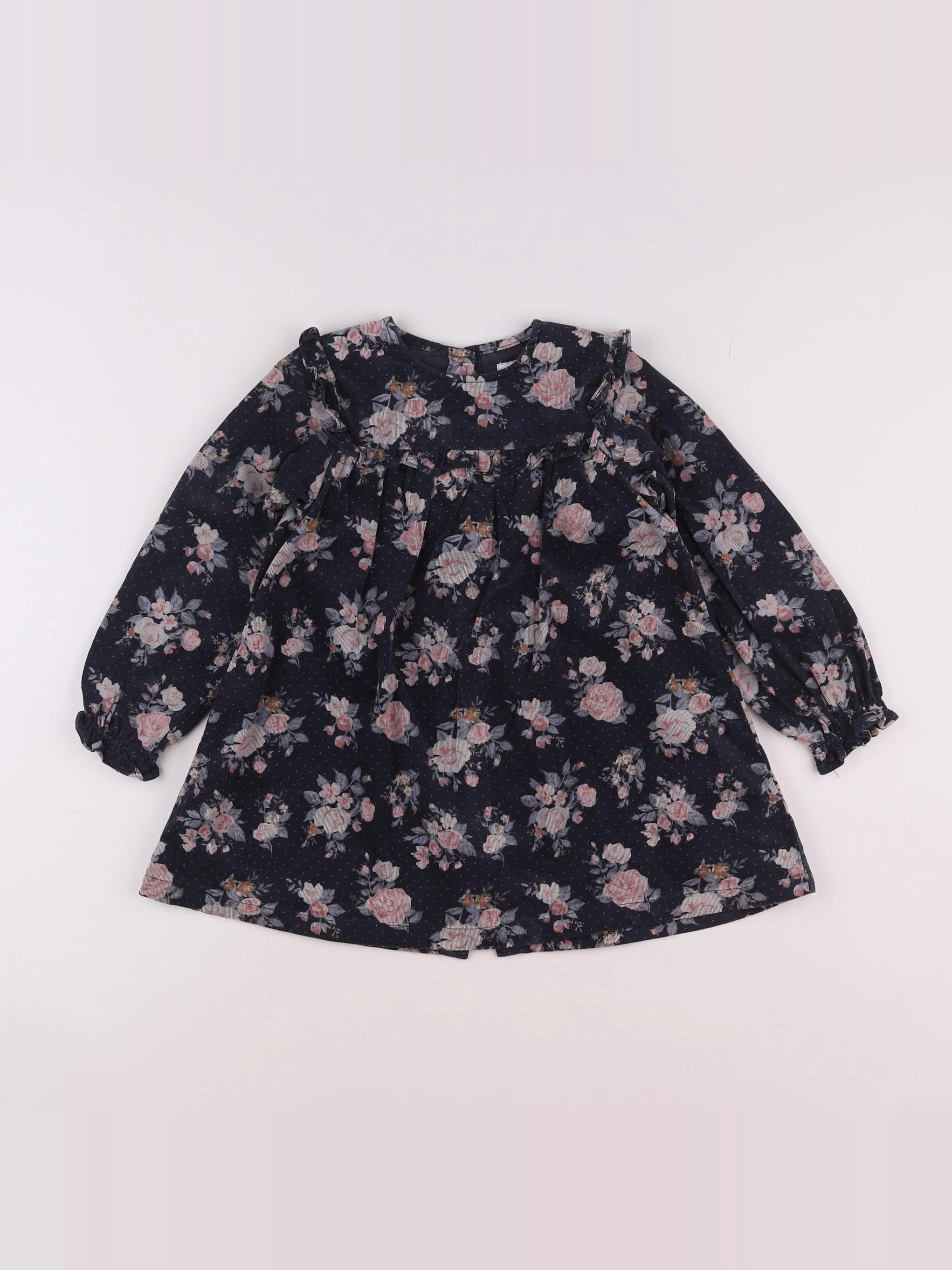 Vertbaudet - robe multicolore - 3 ans