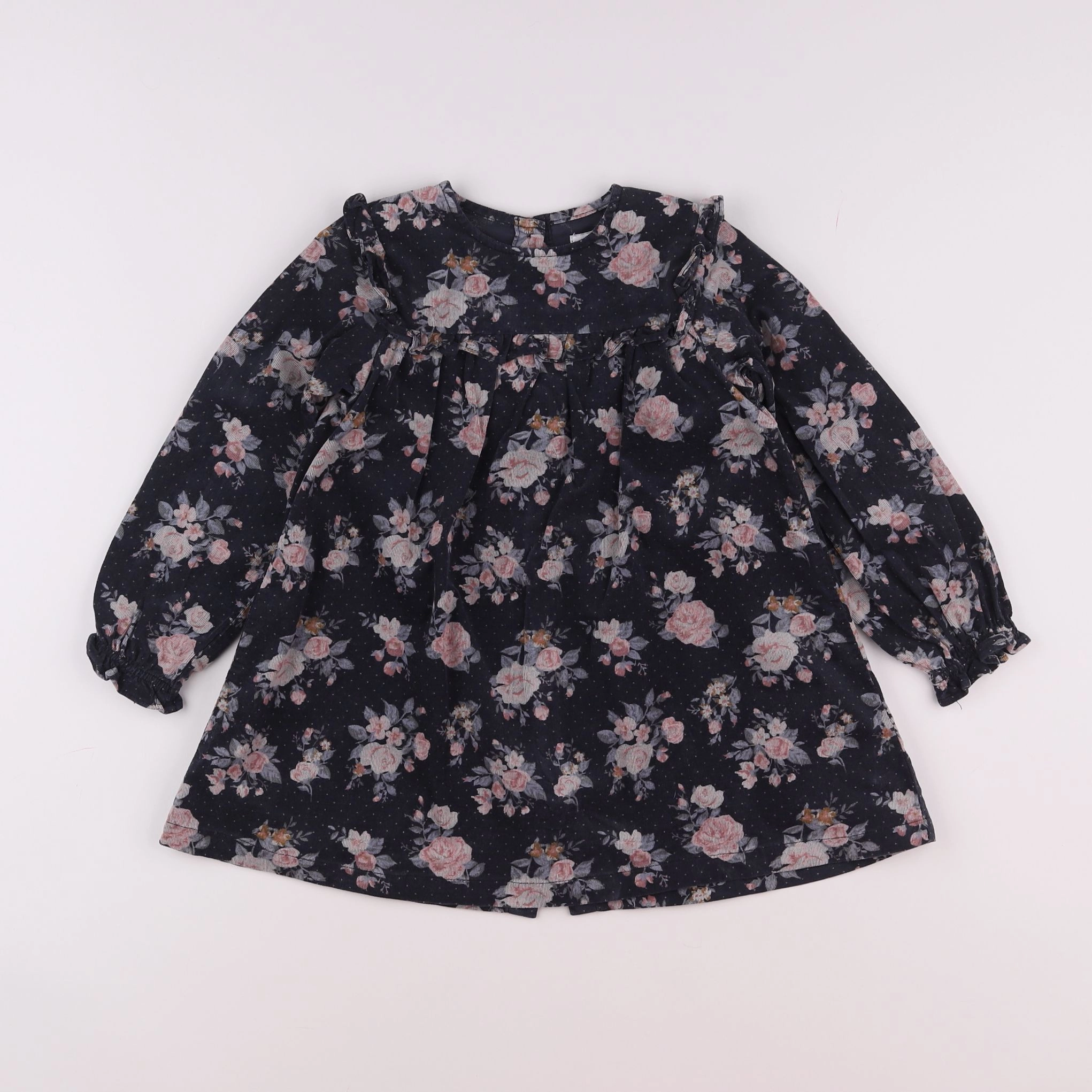 Vertbaudet - robe multicolore - 3 ans