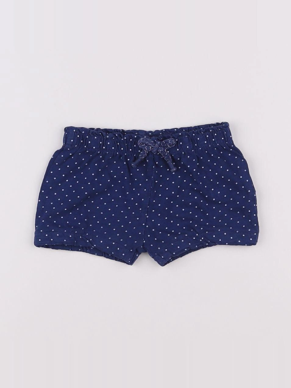 Vertbaudet - short bleu - 9/12 mois