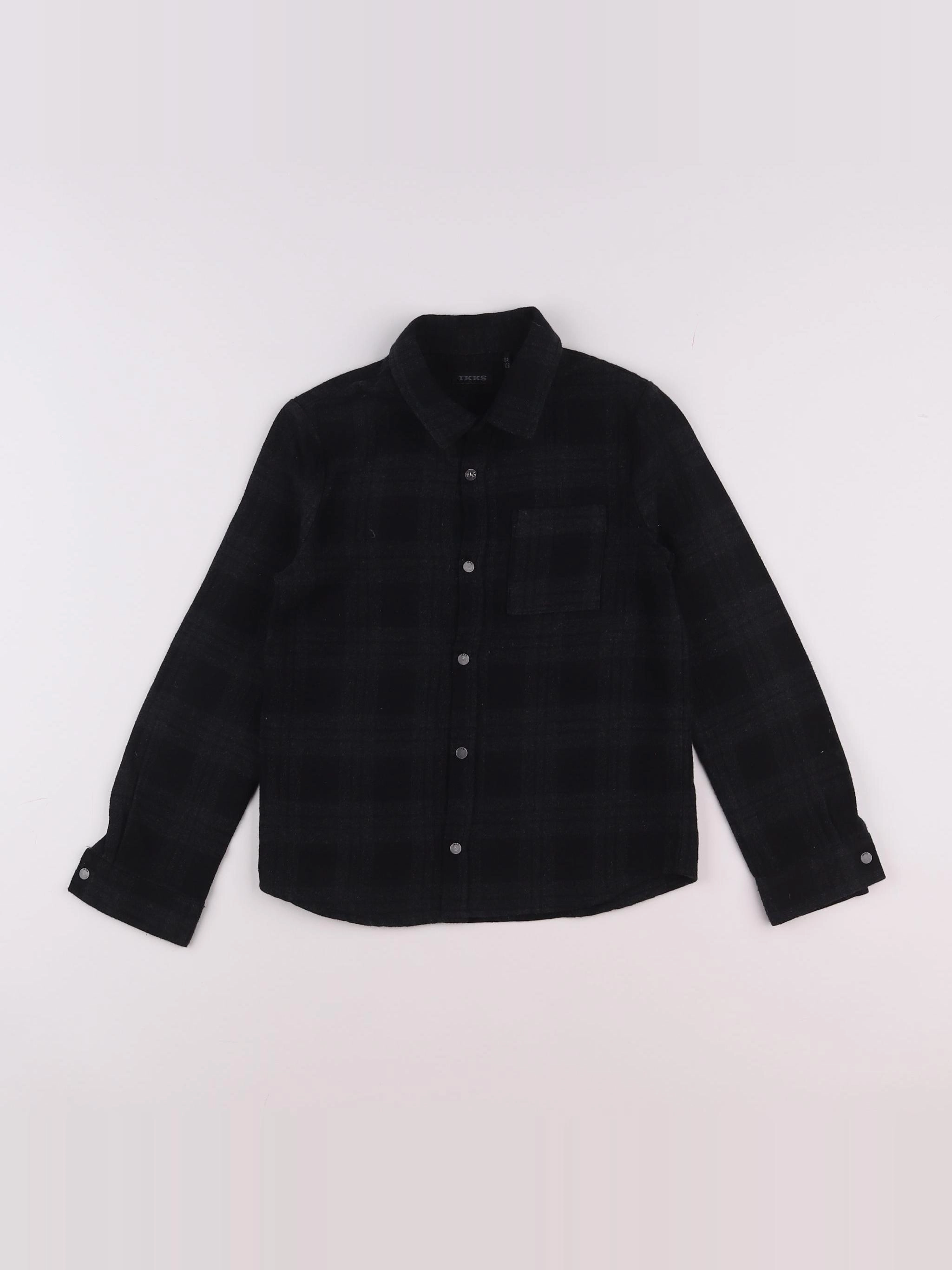 IKKS - chemise gris - 8 ans