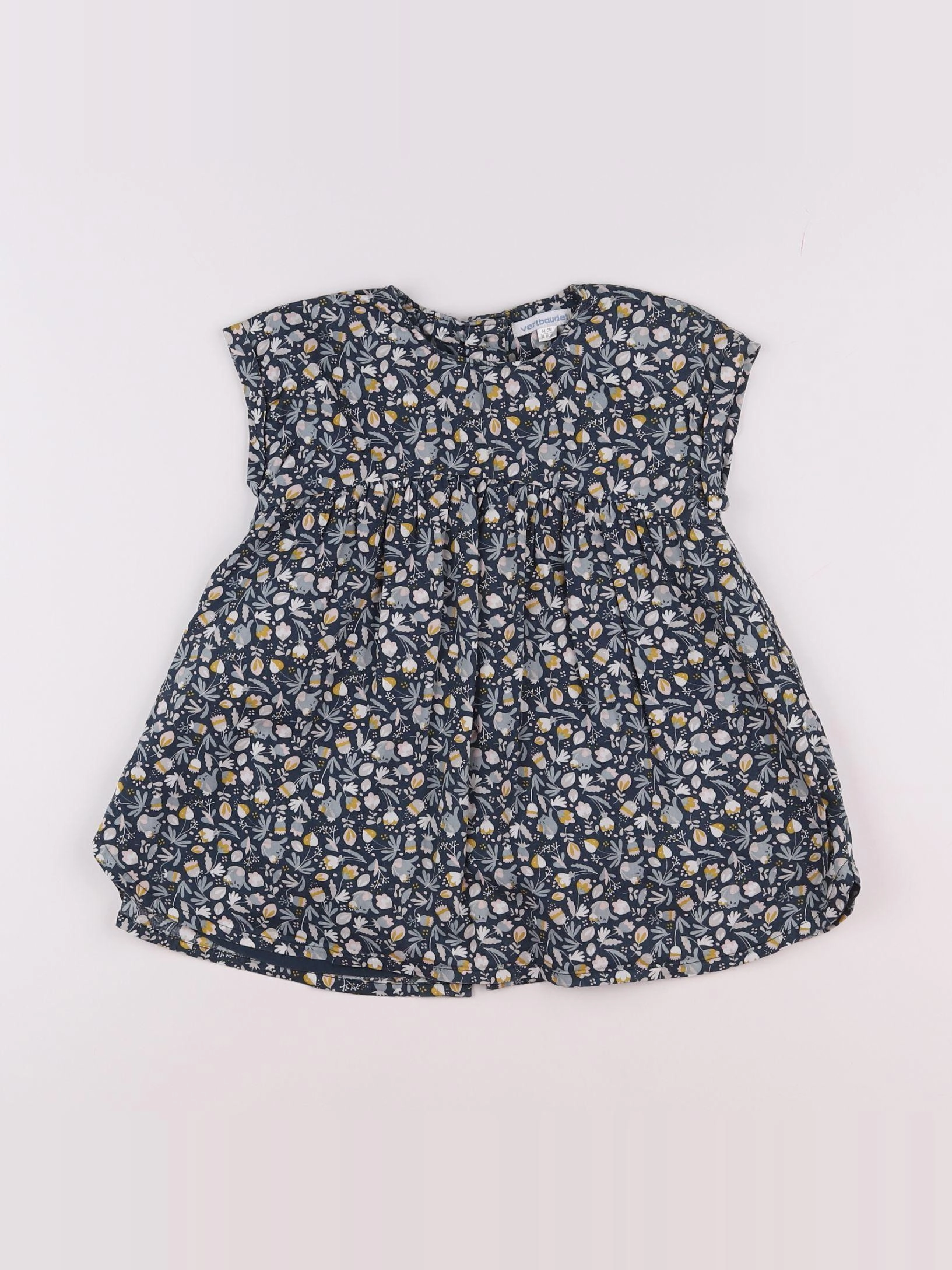 Vertbaudet - robe multicolore - 3 ans
