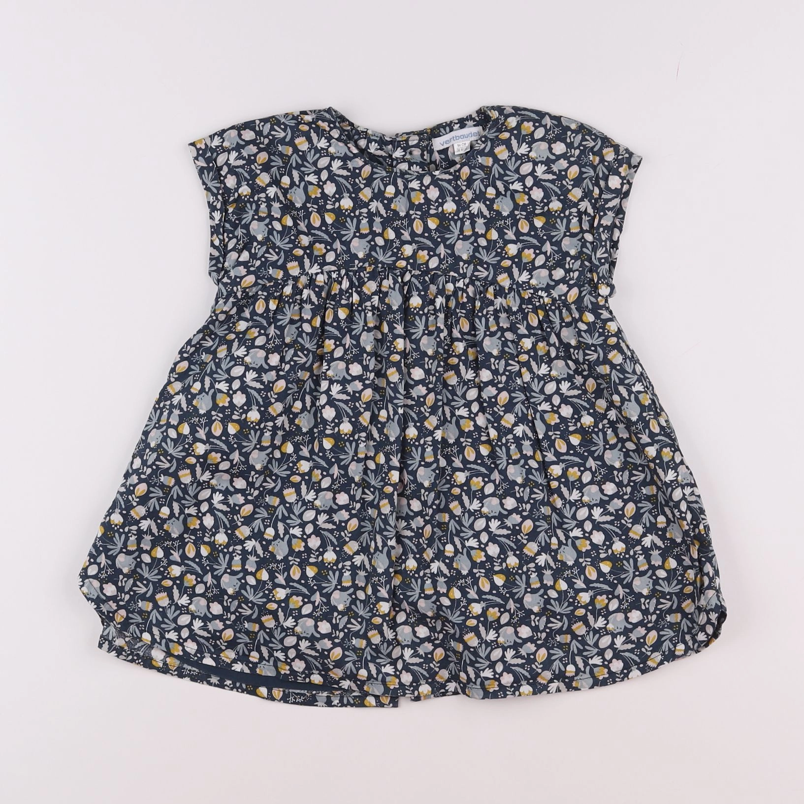Vertbaudet - robe multicolore - 3 ans