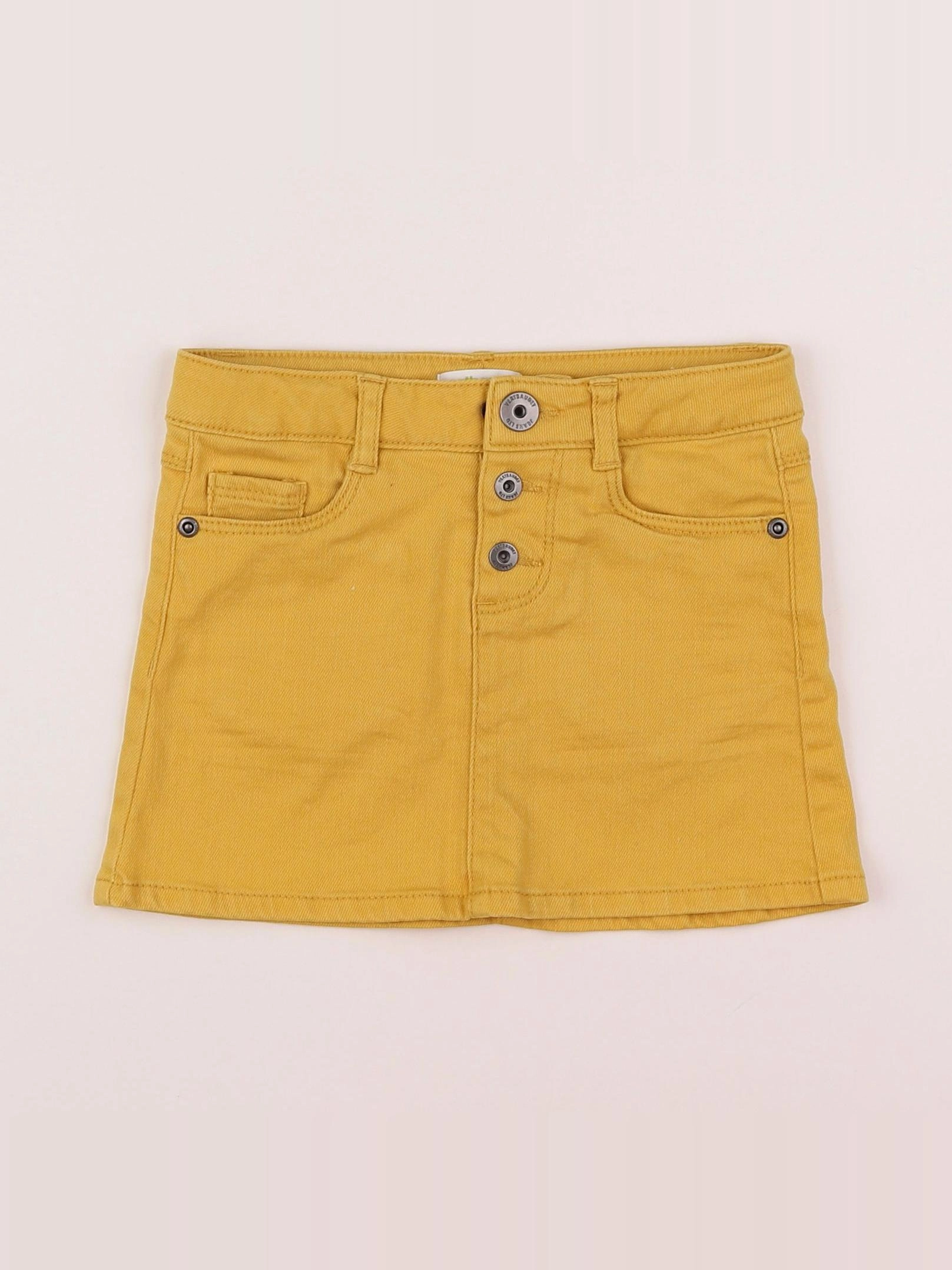 Vertbaudet - jupe jaune - 4 ans