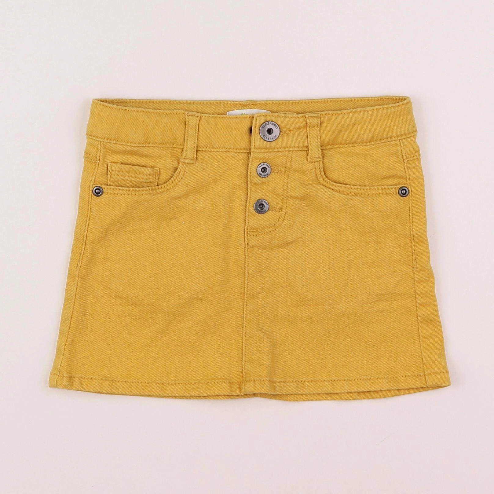 Vertbaudet - jupe jaune - 4 ans