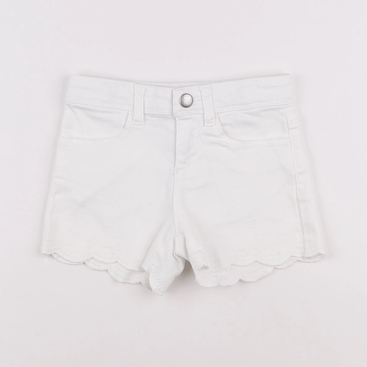 IKKS - short blanc - 6 ans