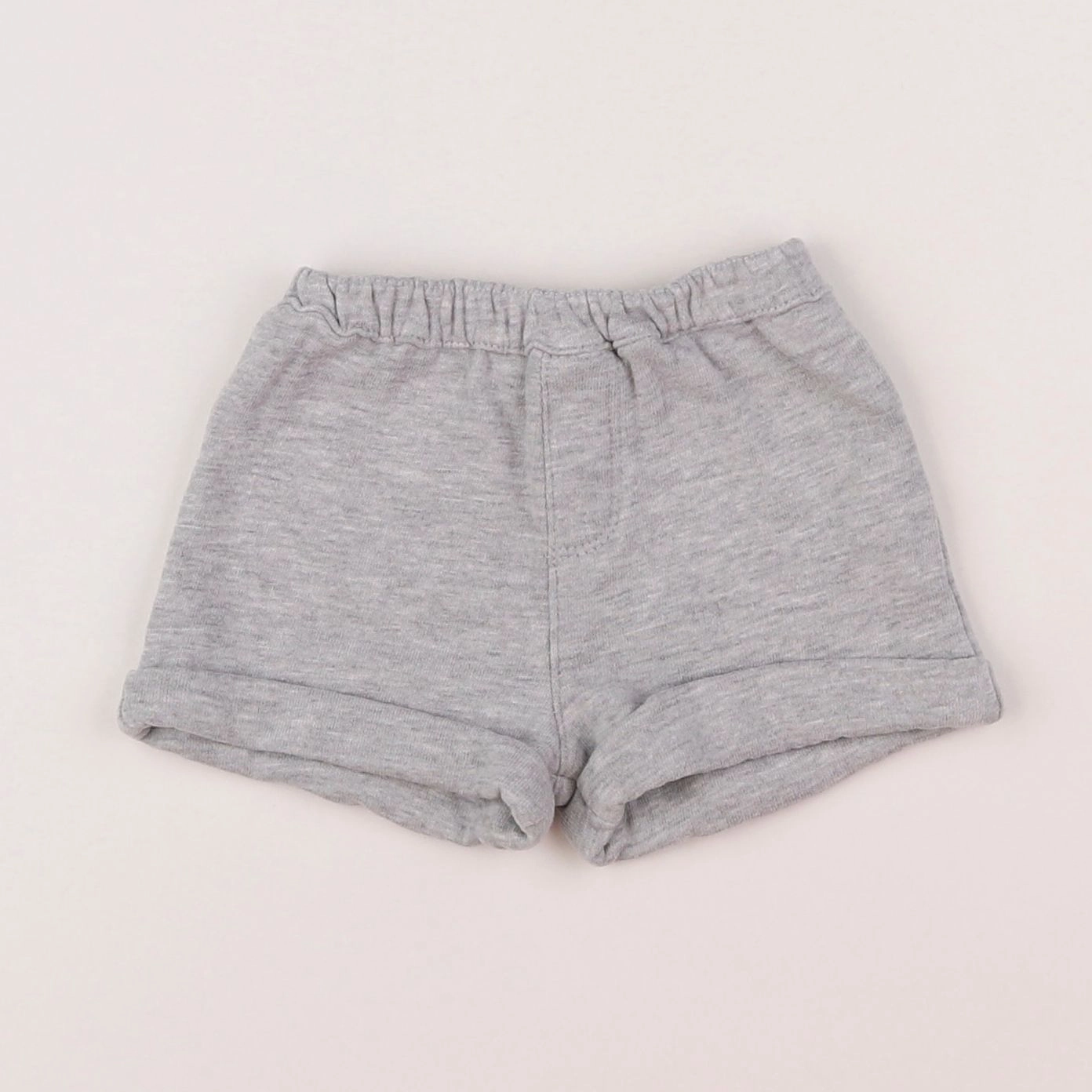 Vertbaudet - short gris - 1 mois