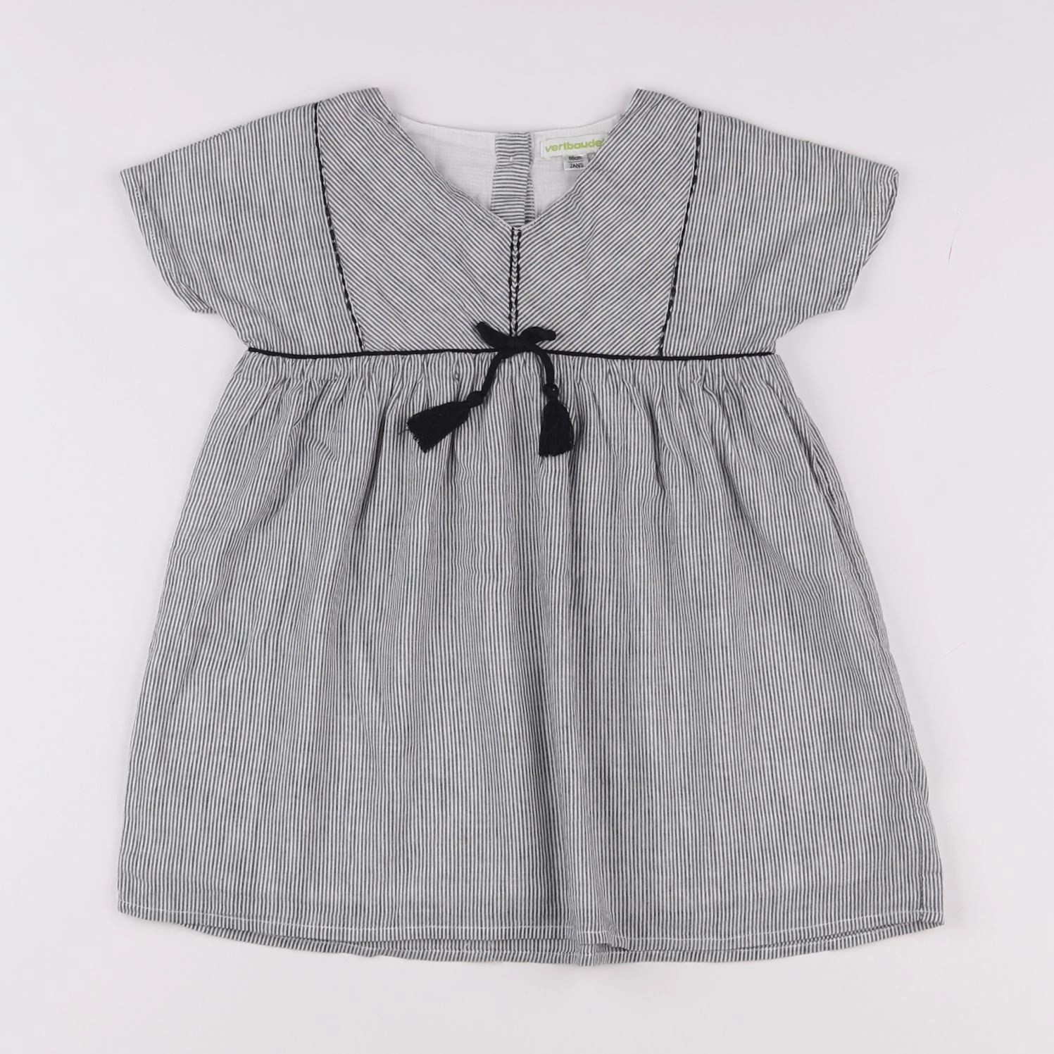 Vertbaudet - robe bleu - 2 ans