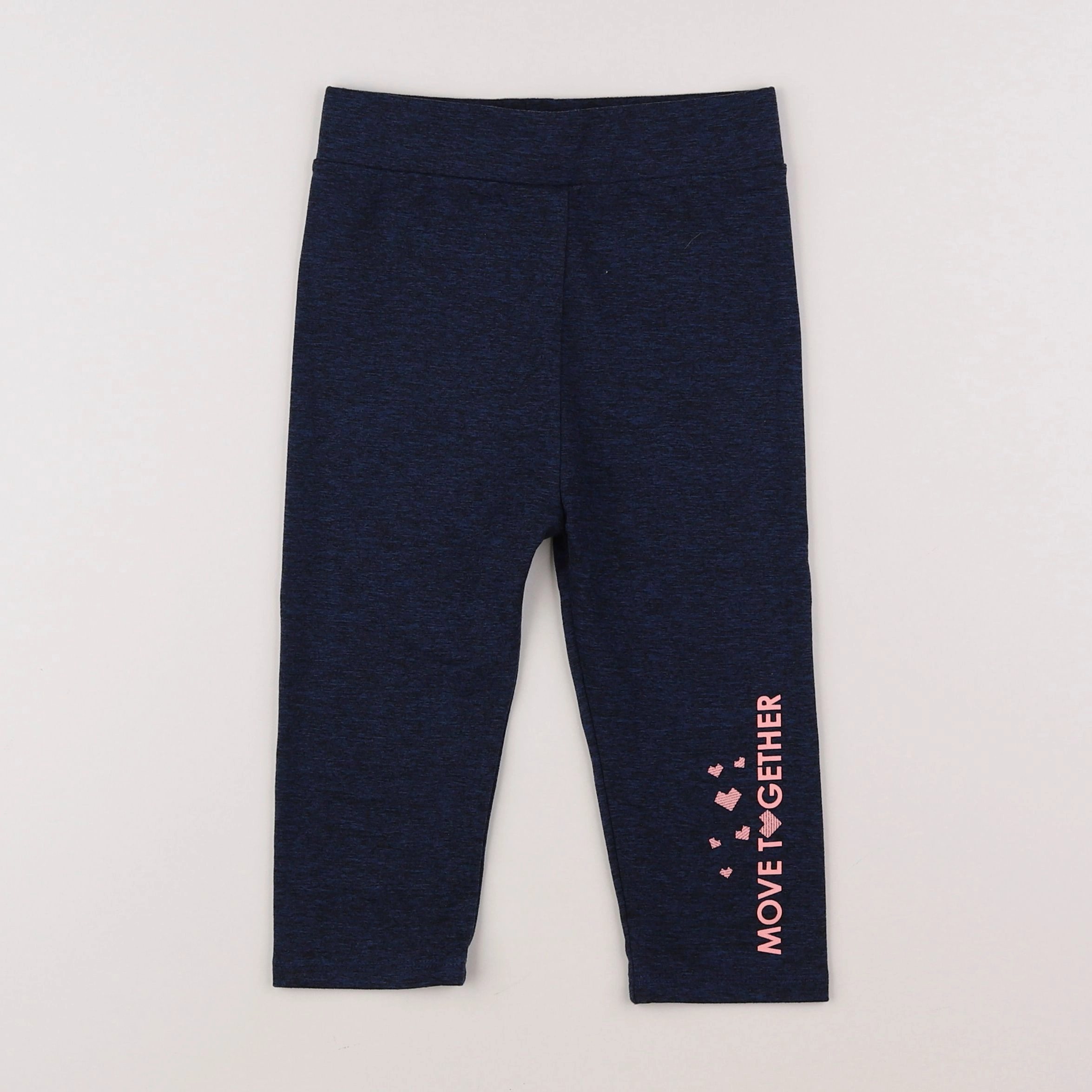 Vertbaudet - legging court bleu - 6 ans