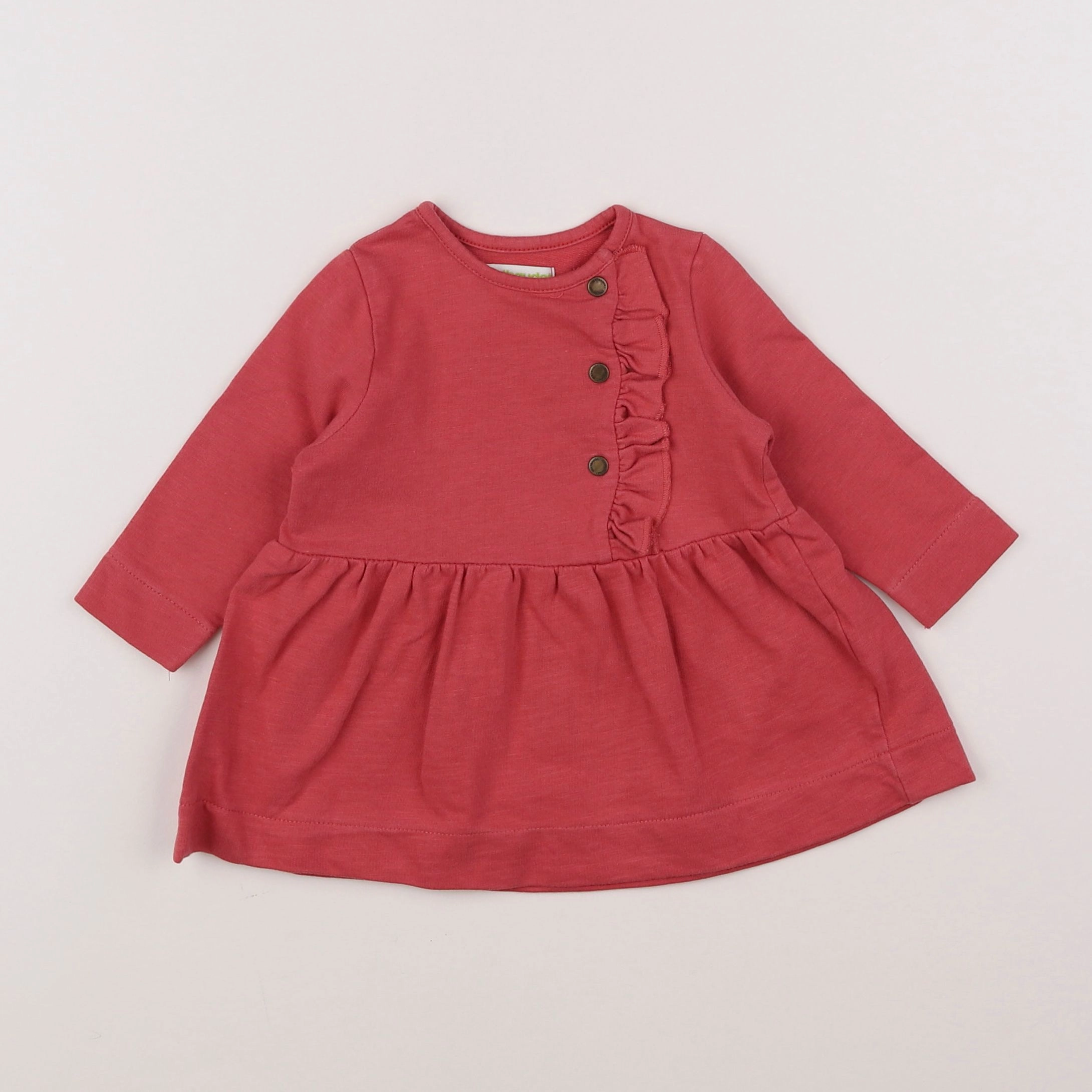 Vertbaudet - robe rose - 6 mois