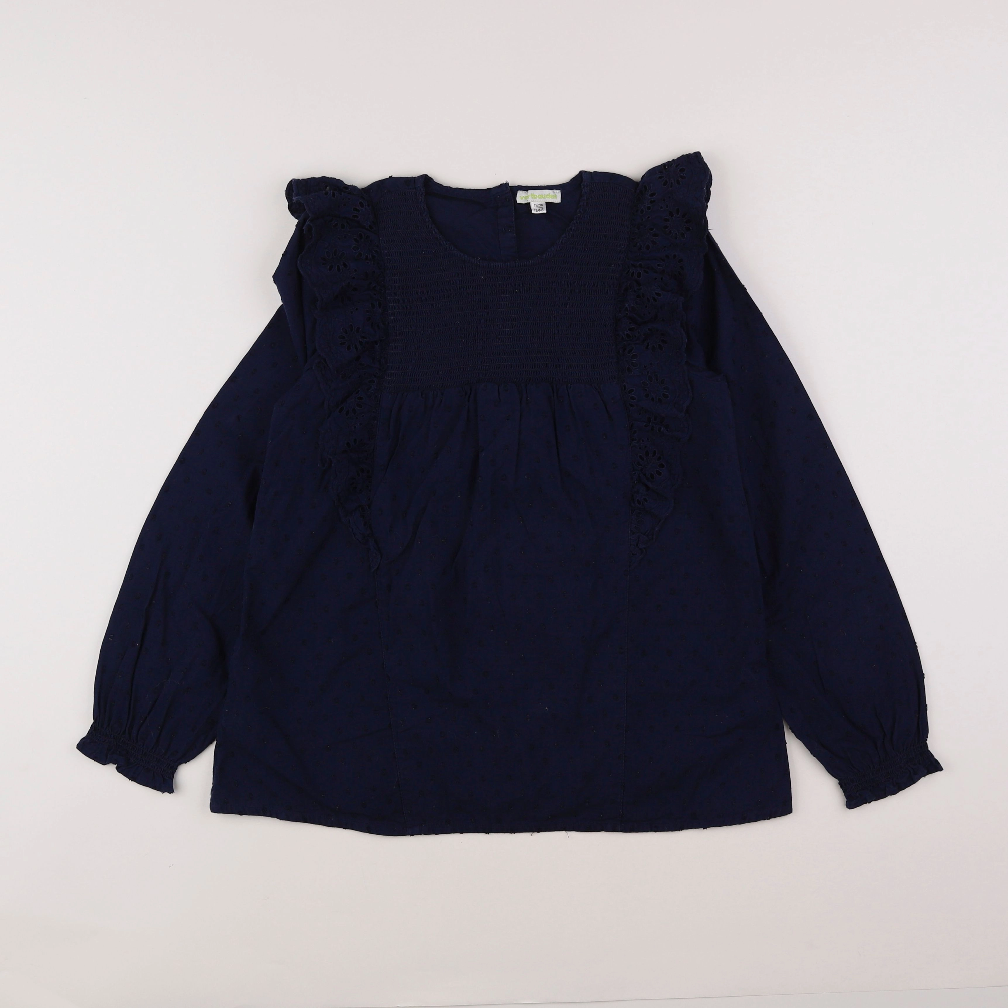 Vertbaudet - blouse bleu - 12 ans