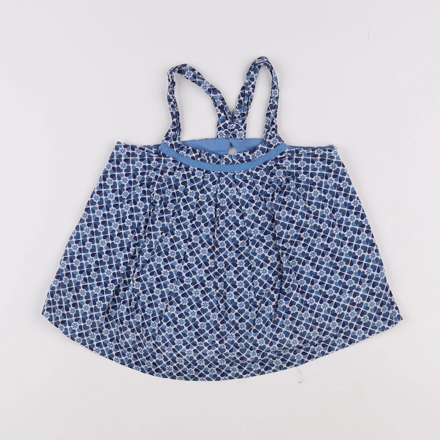 Vertbaudet - blouse bleu - 4 ans