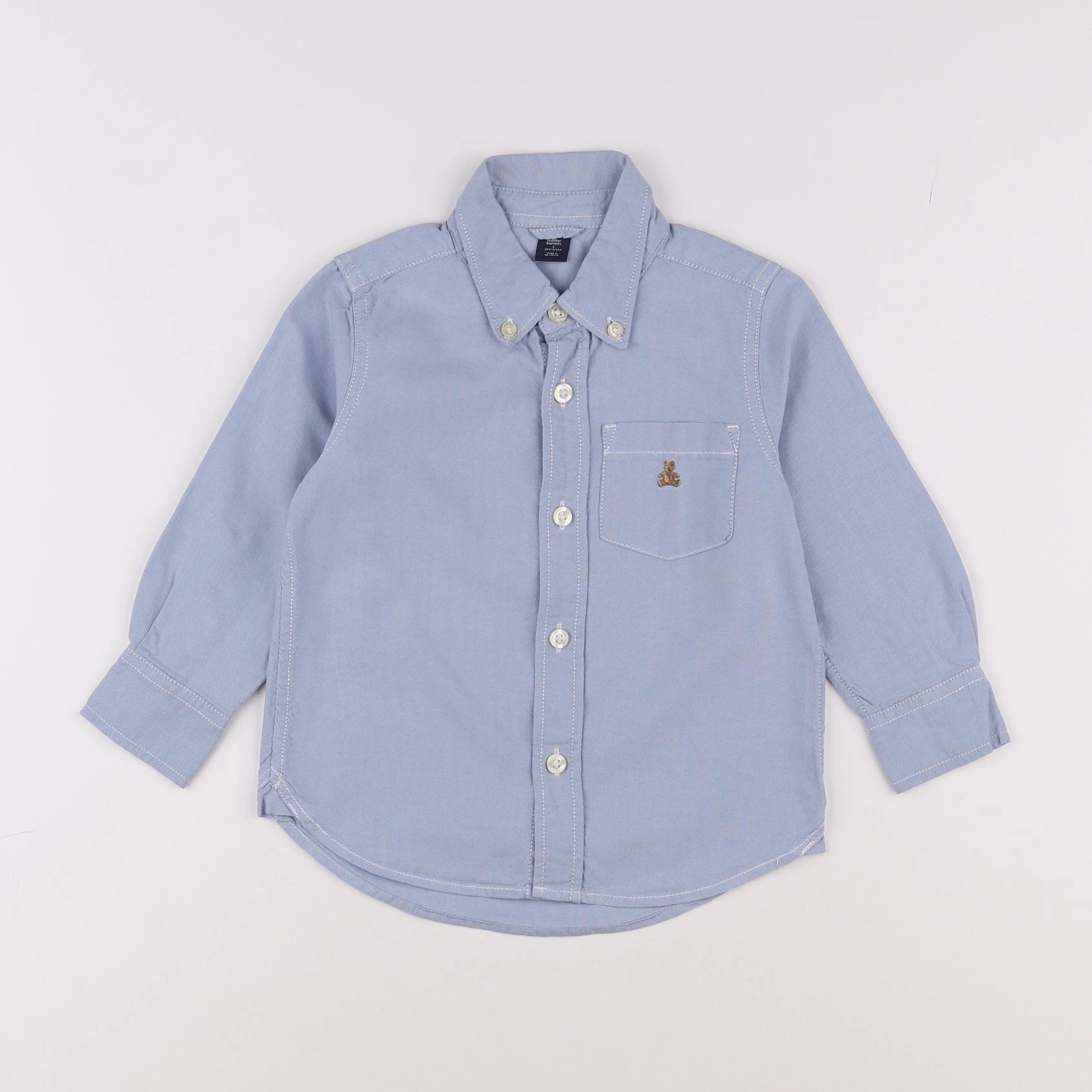 GAP - chemise bleu - 2 ans