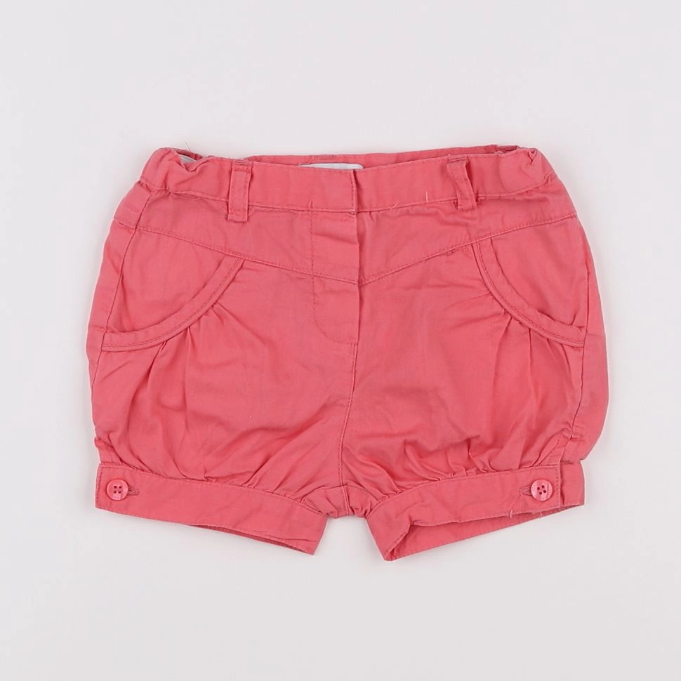 Vertbaudet - short rose - 18 mois