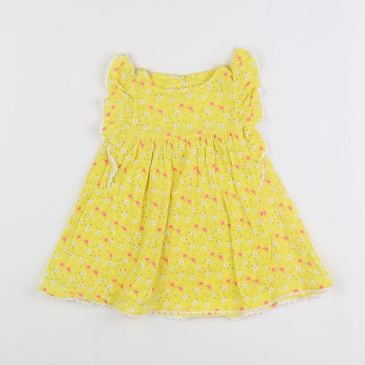 Vertbaudet - robe jaune - 18 mois