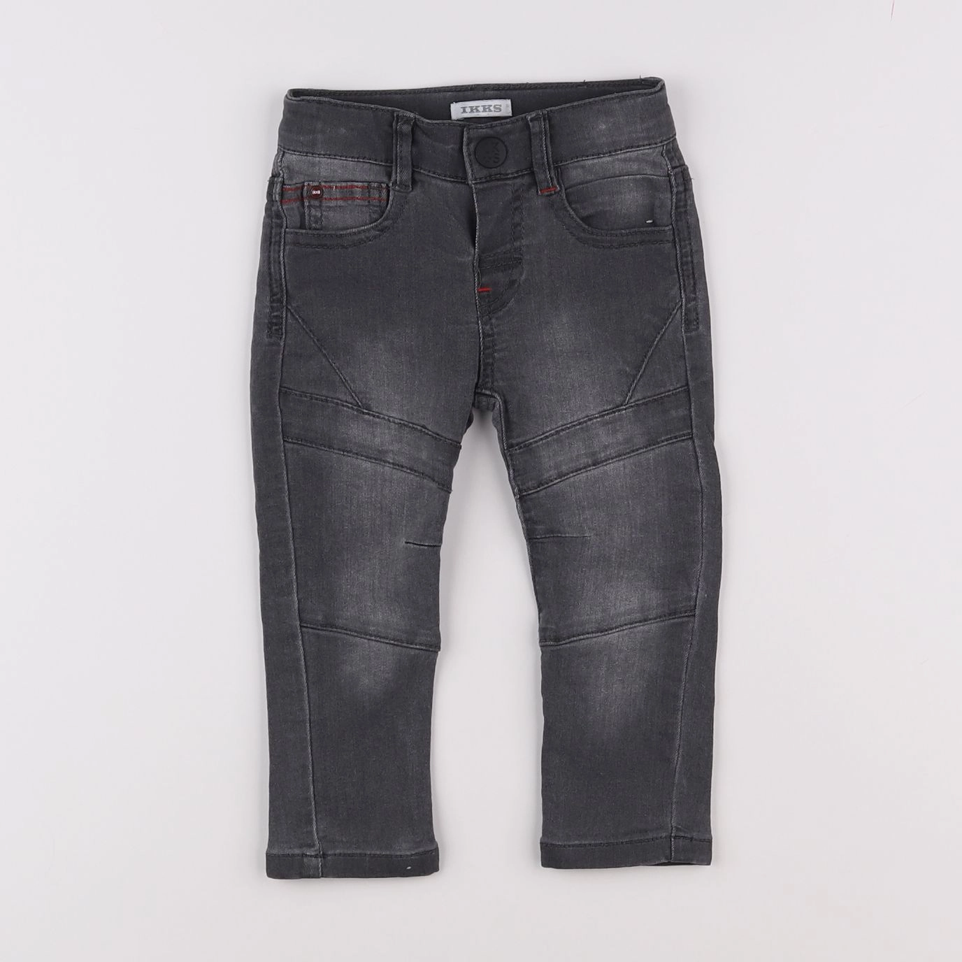 IKKS - jean gris - 12 mois