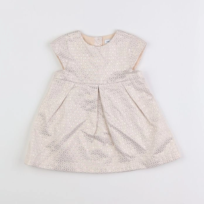 Vertbaudet - robe or - 12 mois