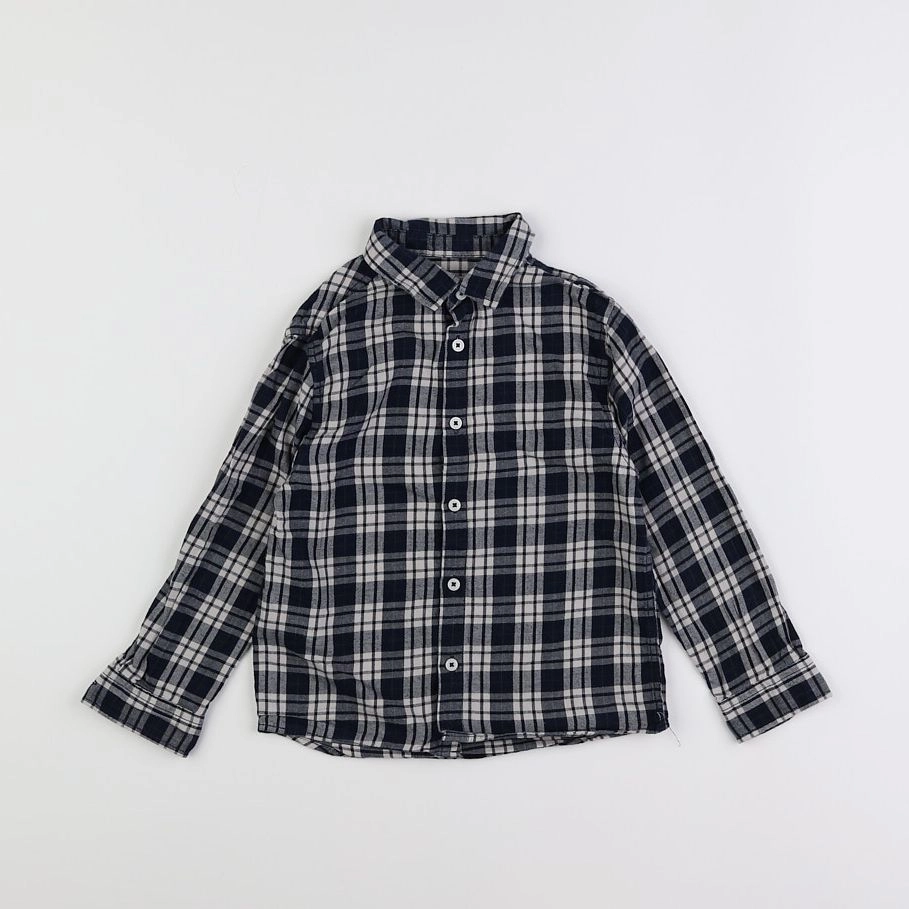 Mango - chemise bleu, blanc - 6 ans