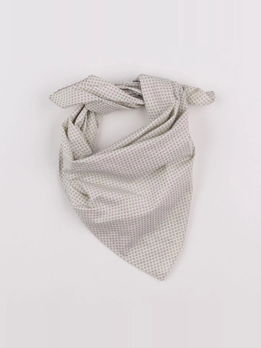 Bonpoint - foulard beige, noir - 8/12 ans