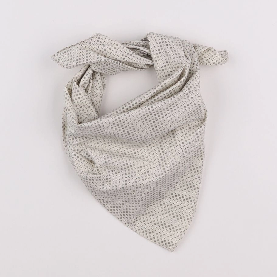 Bonpoint - foulard beige, noir - 8/12 ans