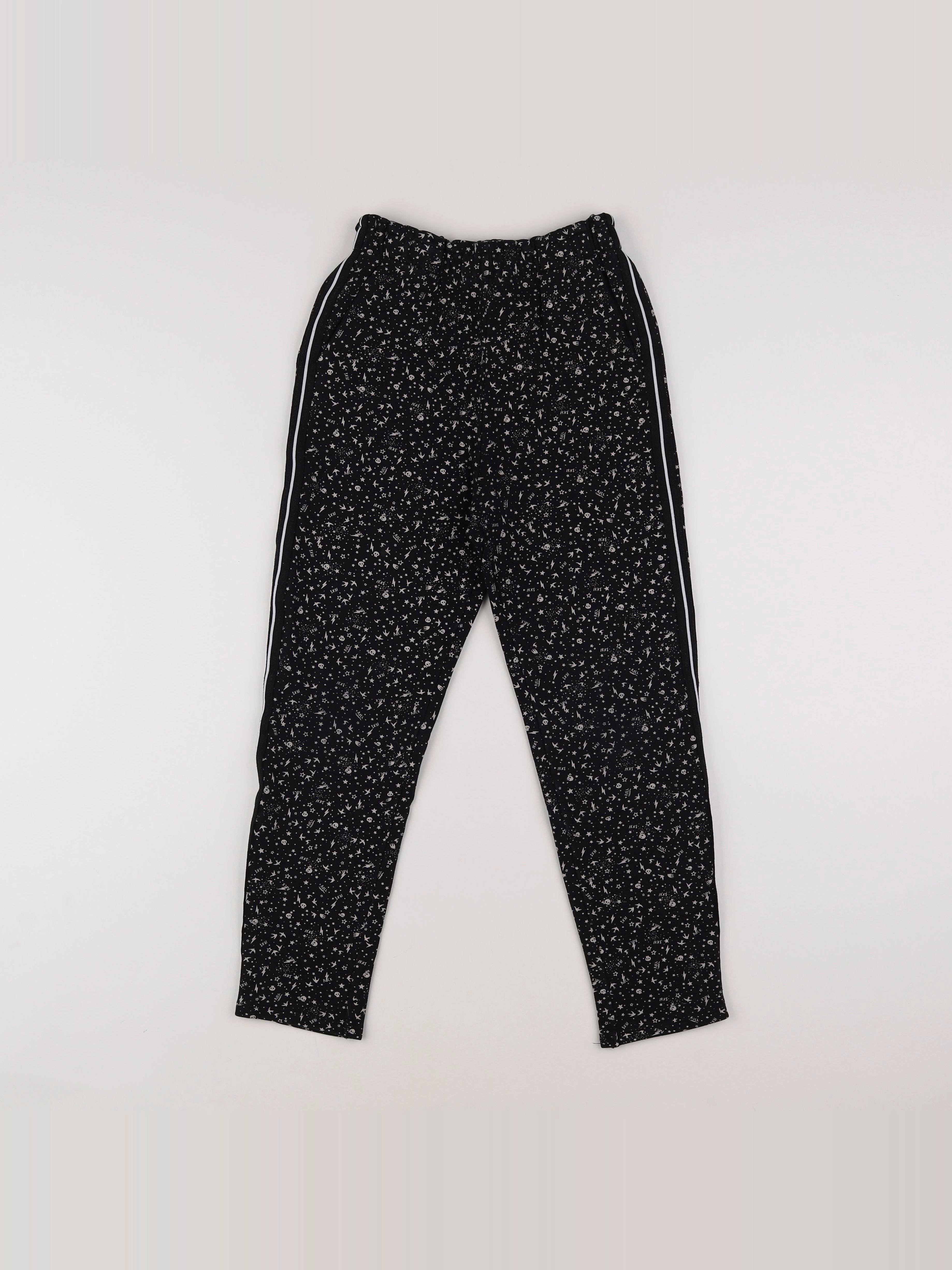 IKKS - pantalon noir - 10 ans