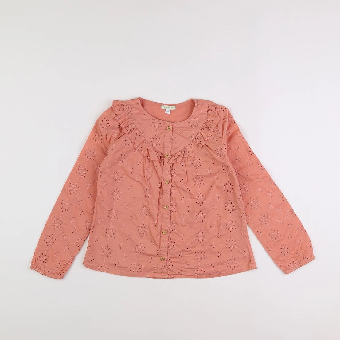 Vertbaudet - blouse rose - 10 ans
