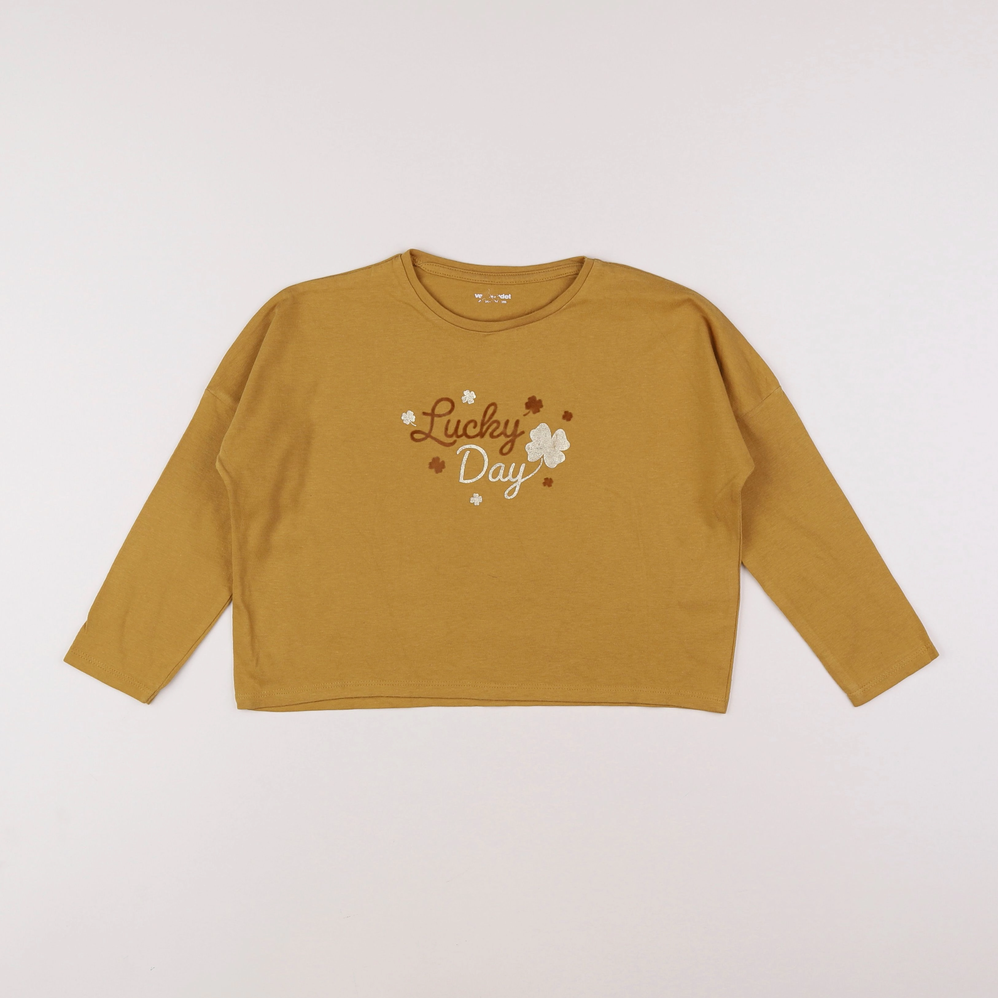 Vertbaudet - tee-shirt jaune - 4 ans