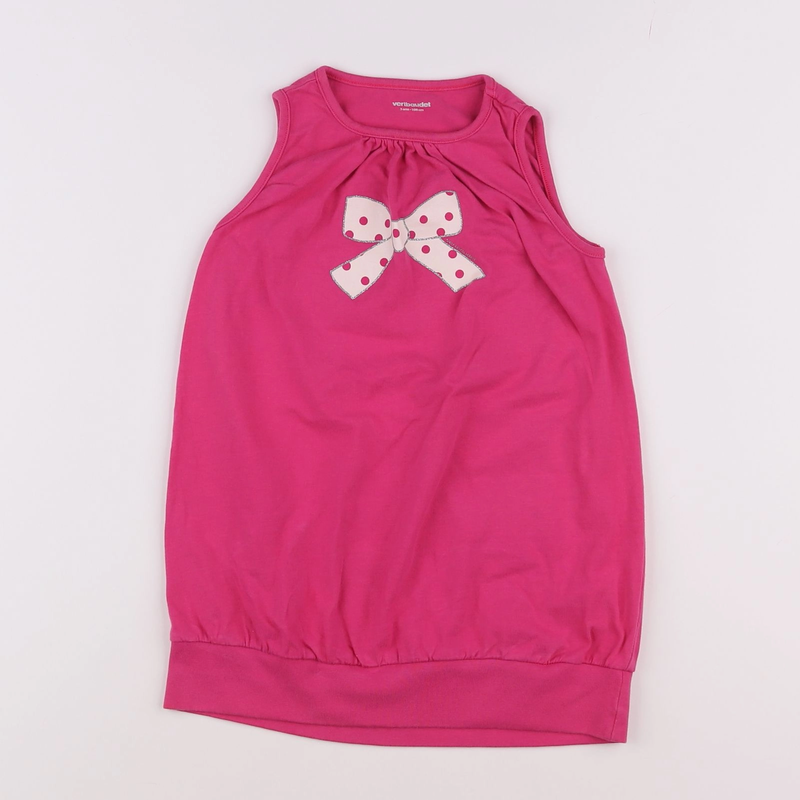 Vertbaudet - robe rose - 5 ans