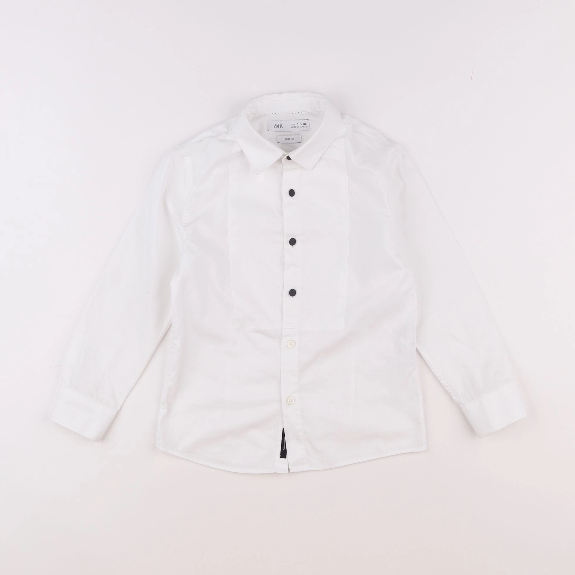Zara - chemise blanc - 6 ans
