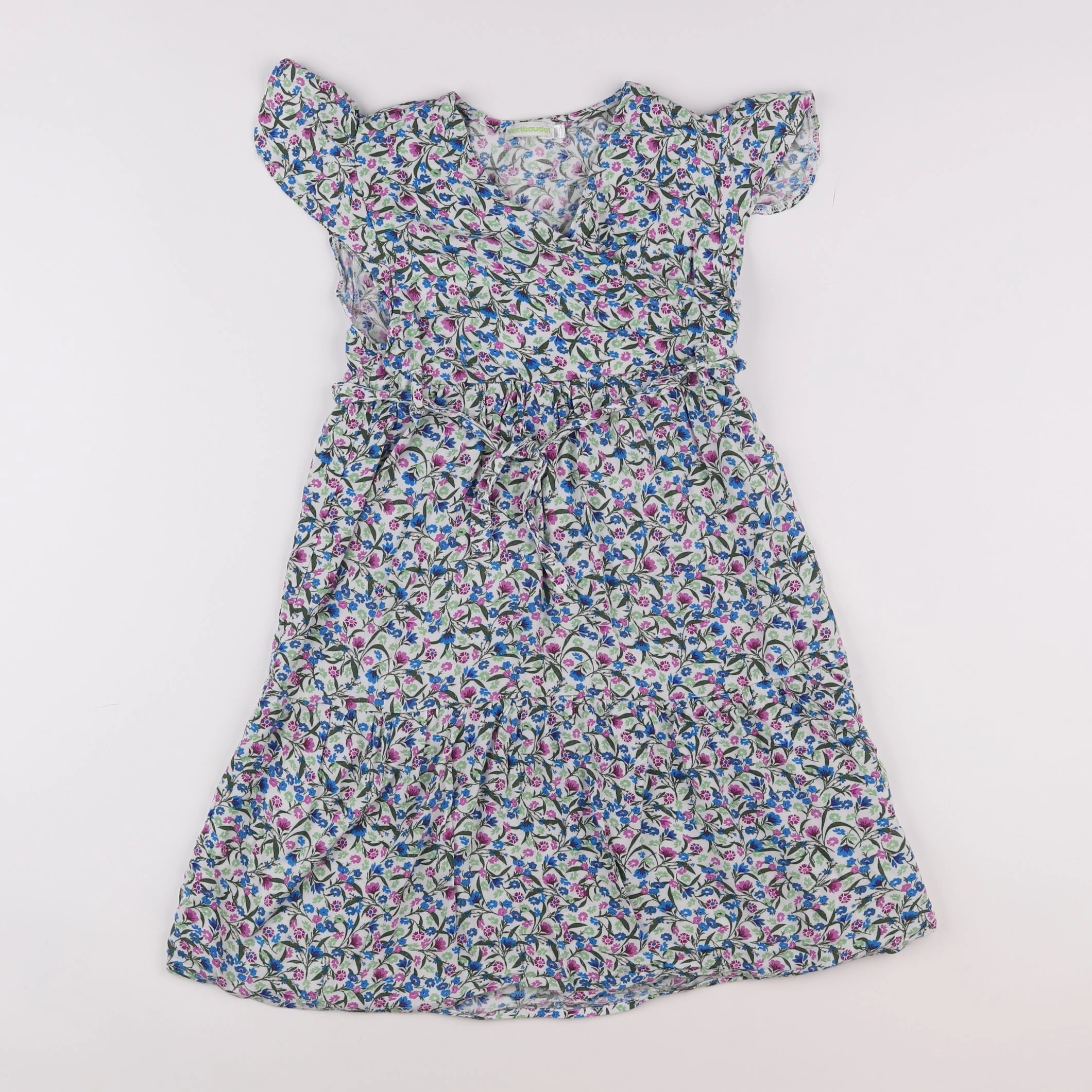 Vertbaudet - robe multicolore - 10 ans