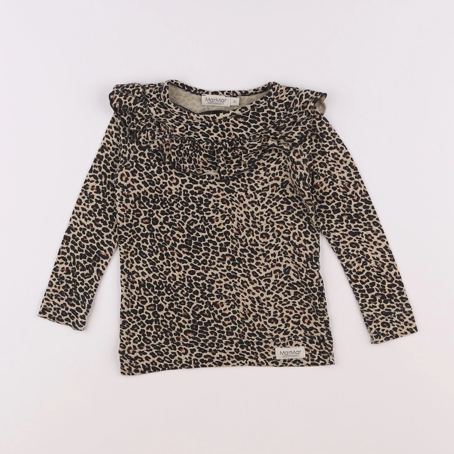 Marmar - tee-shirt marron, noir - 2 ans