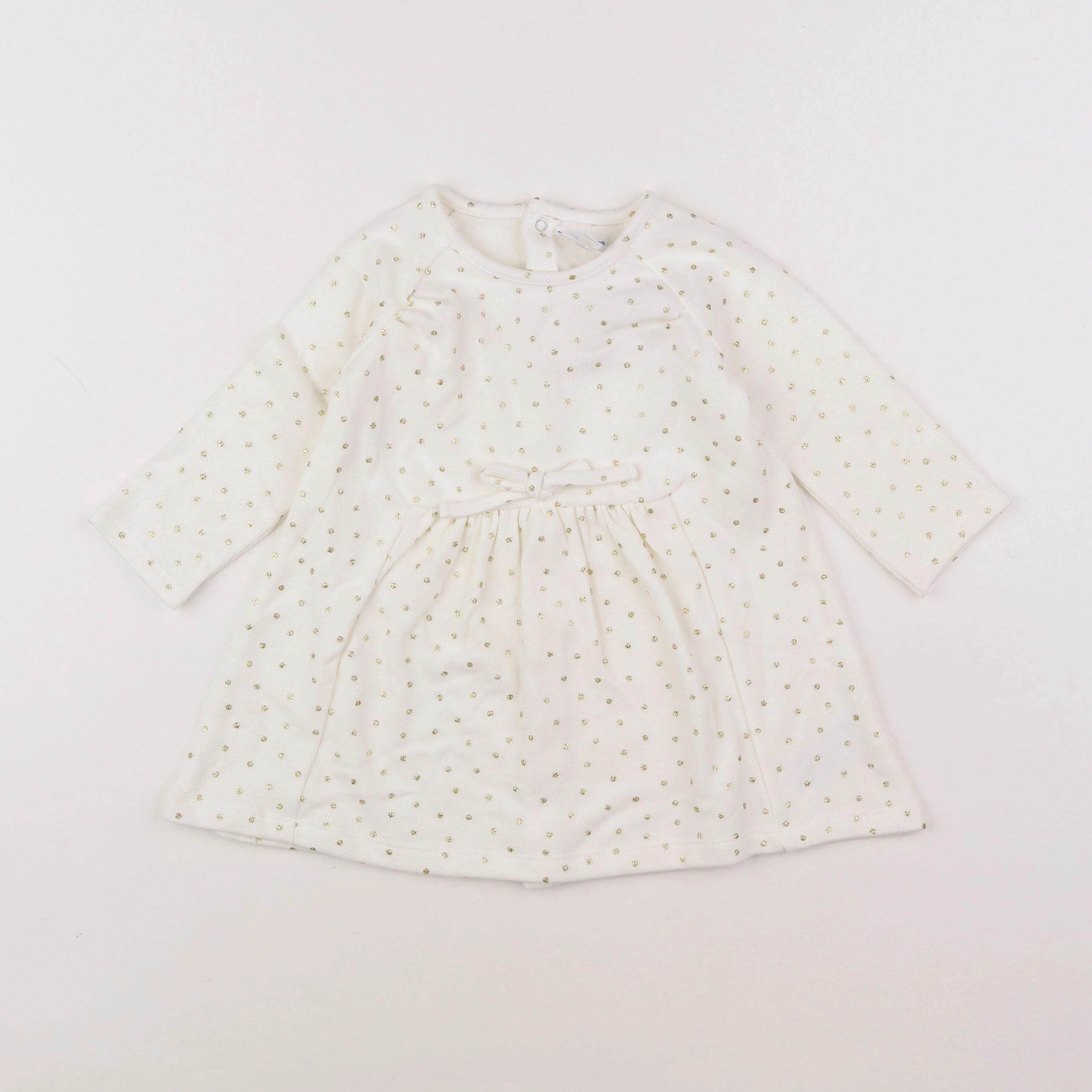 Vertbaudet - robe blanc - 18 mois