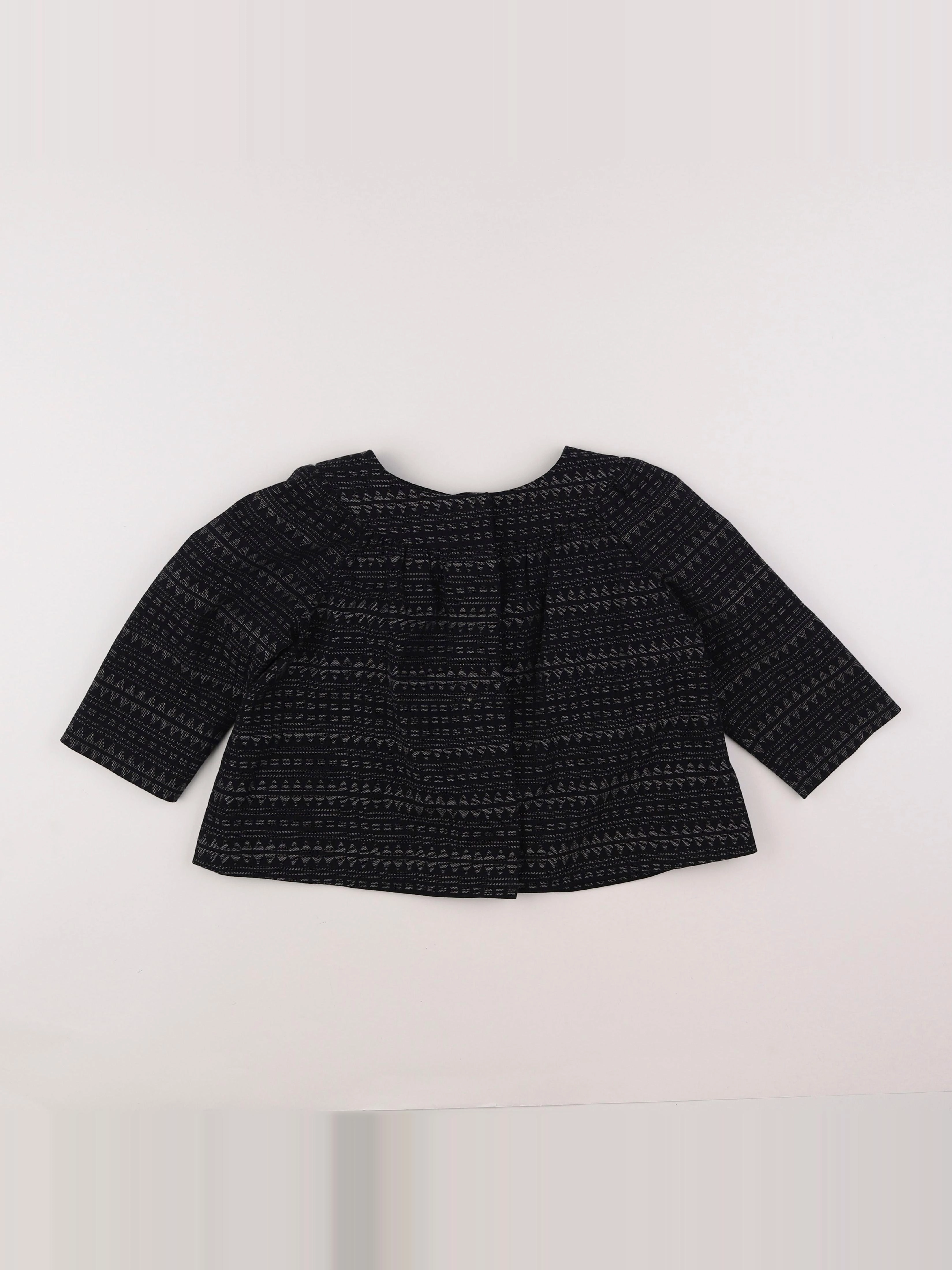Bonpoint - veste noir - 8 ans
