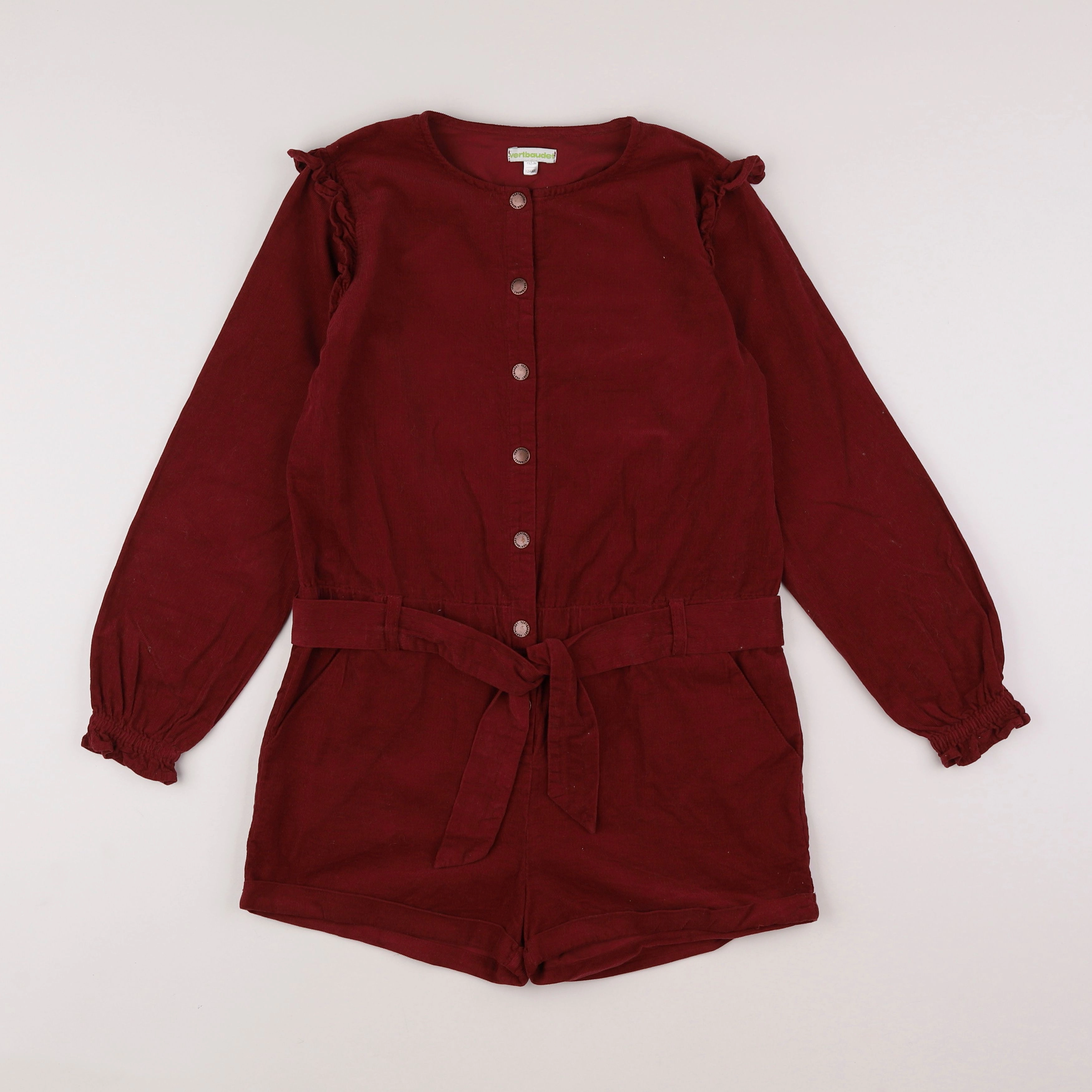 Vertbaudet - combinaison rouge - 12 ans