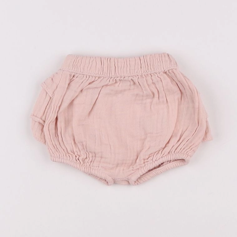 Vertbaudet - bloomer rose - 1 mois