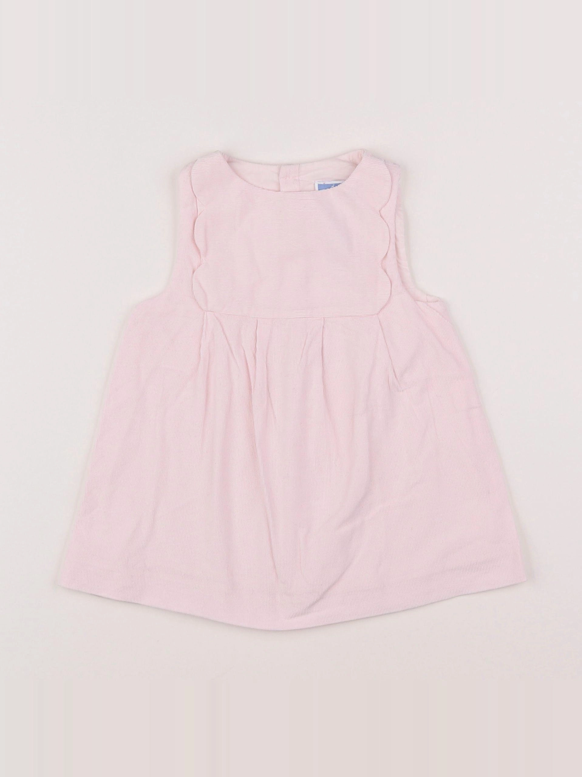 Jacadi - robe rose - 12 mois