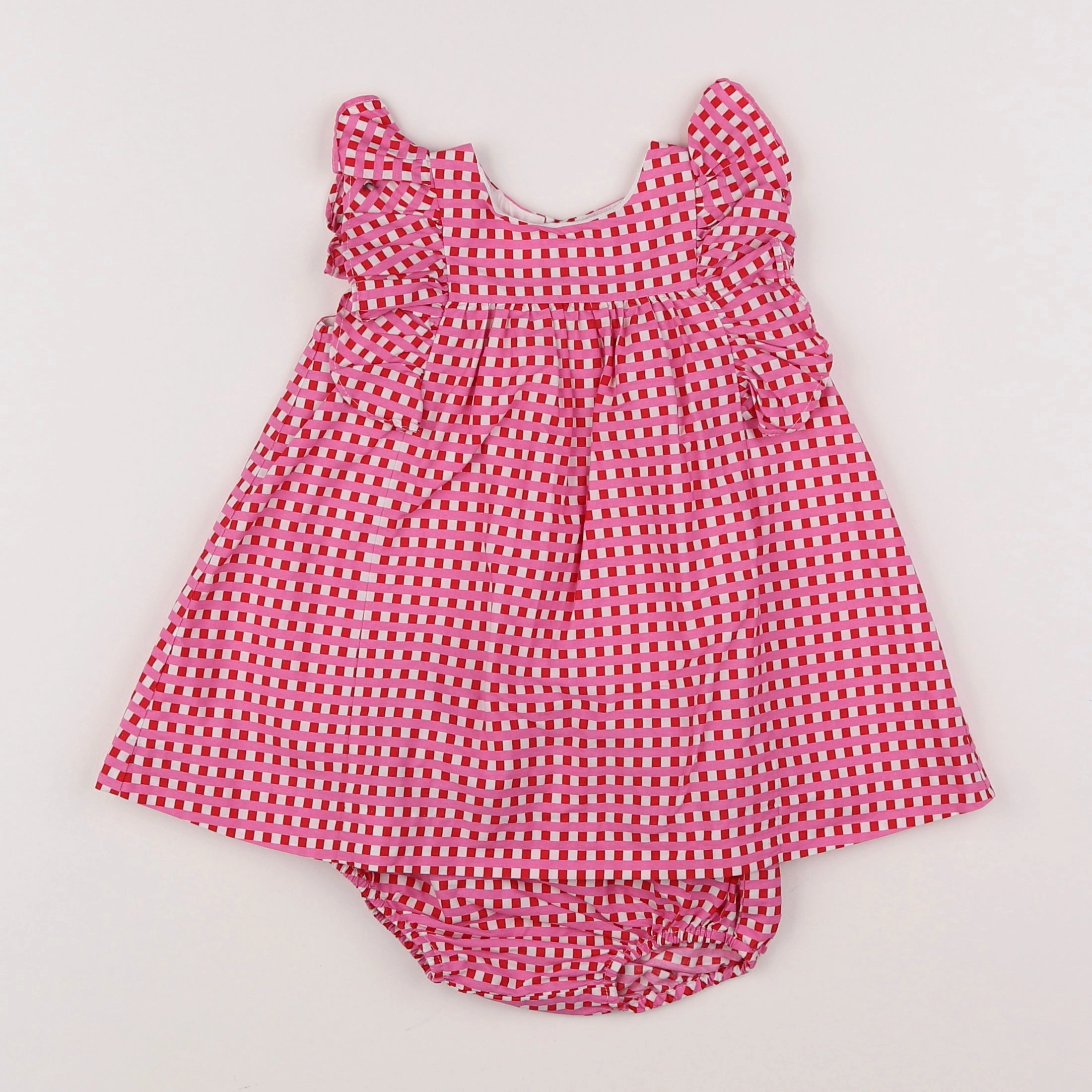 Jacadi - robe rose - 6 mois