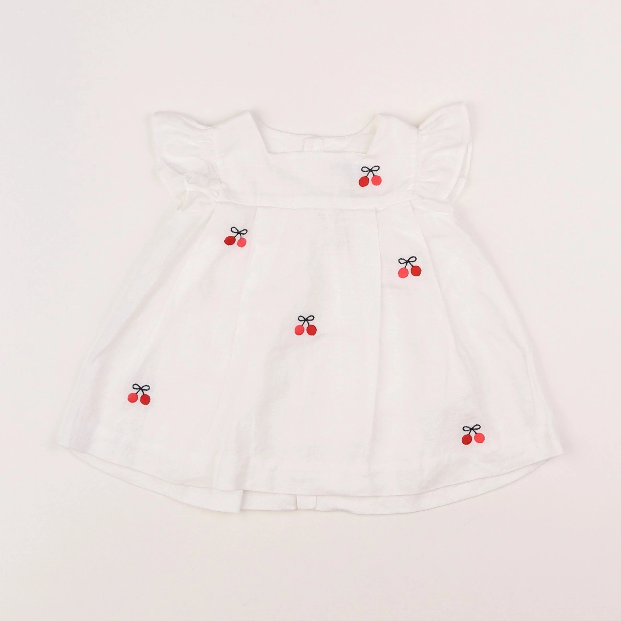 Jacadi - robe blanc - 6 mois
